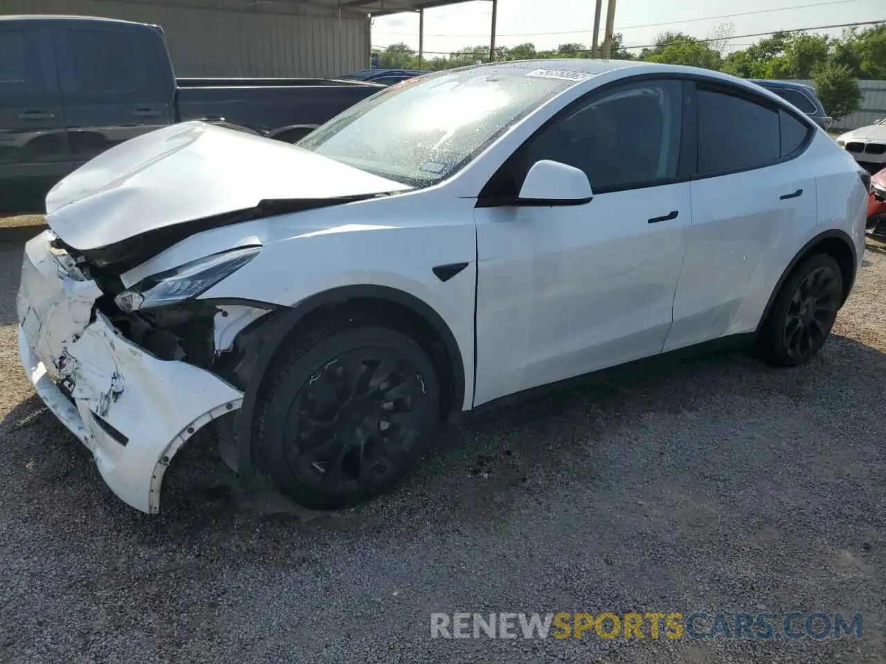 1 fotografías del automóvil dañado 7SAYGDEE6PA053274 TESLA MODEL Y 2023