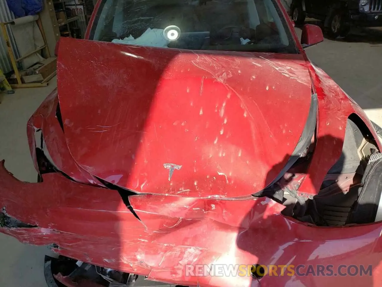 13 fotografías del automóvil dañado 7SAYGDEE6PA112243 TESLA MODEL Y 2023