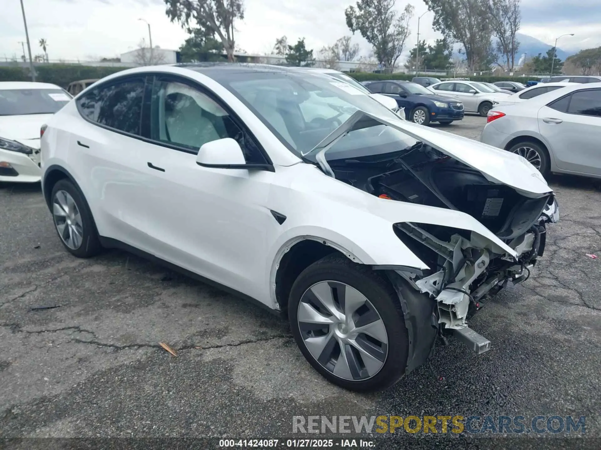 1 fotografías del automóvil dañado 7SAYGDEE6PA125980 TESLA MODEL Y 2023