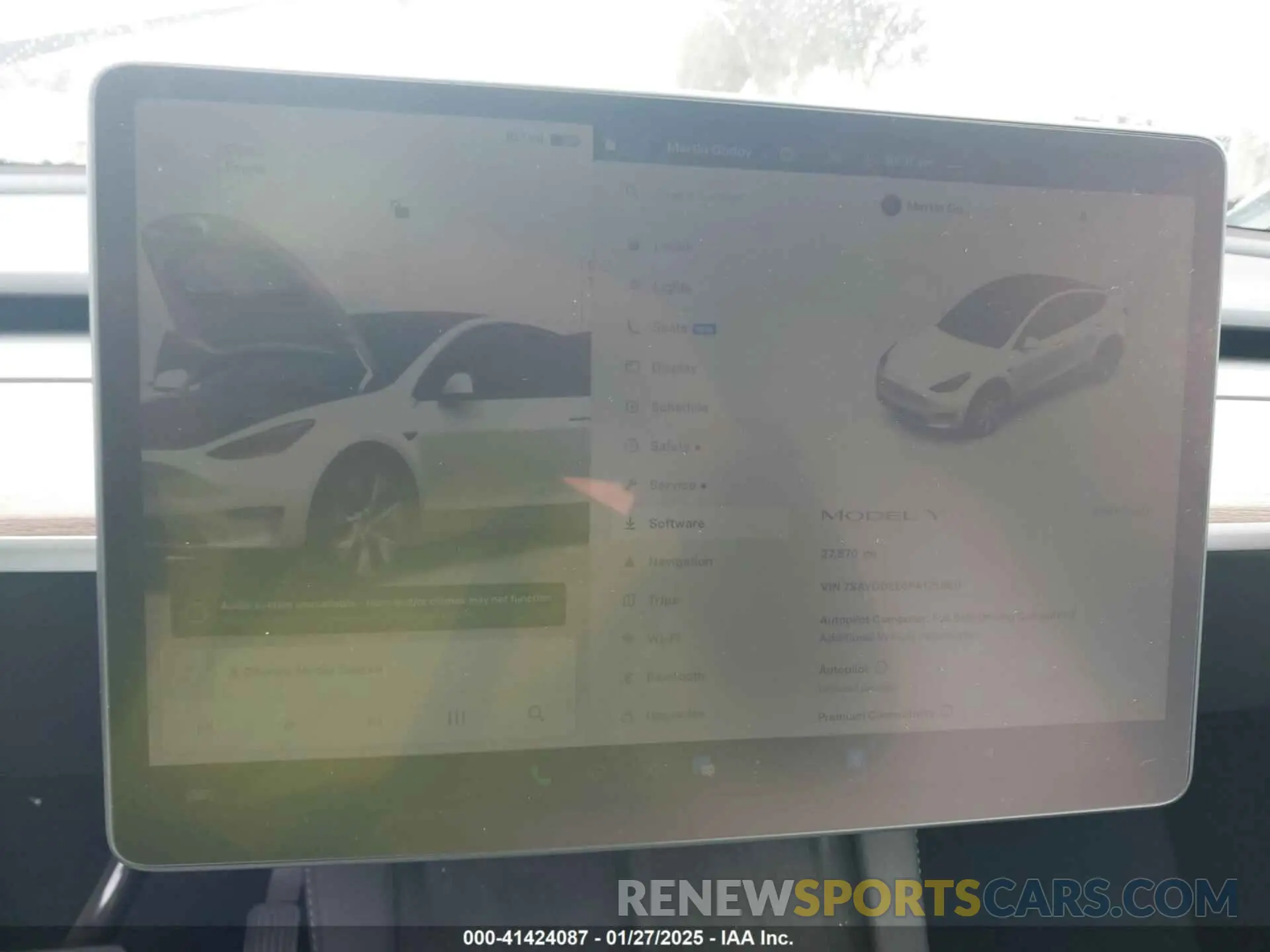 7 fotografías del automóvil dañado 7SAYGDEE6PA125980 TESLA MODEL Y 2023