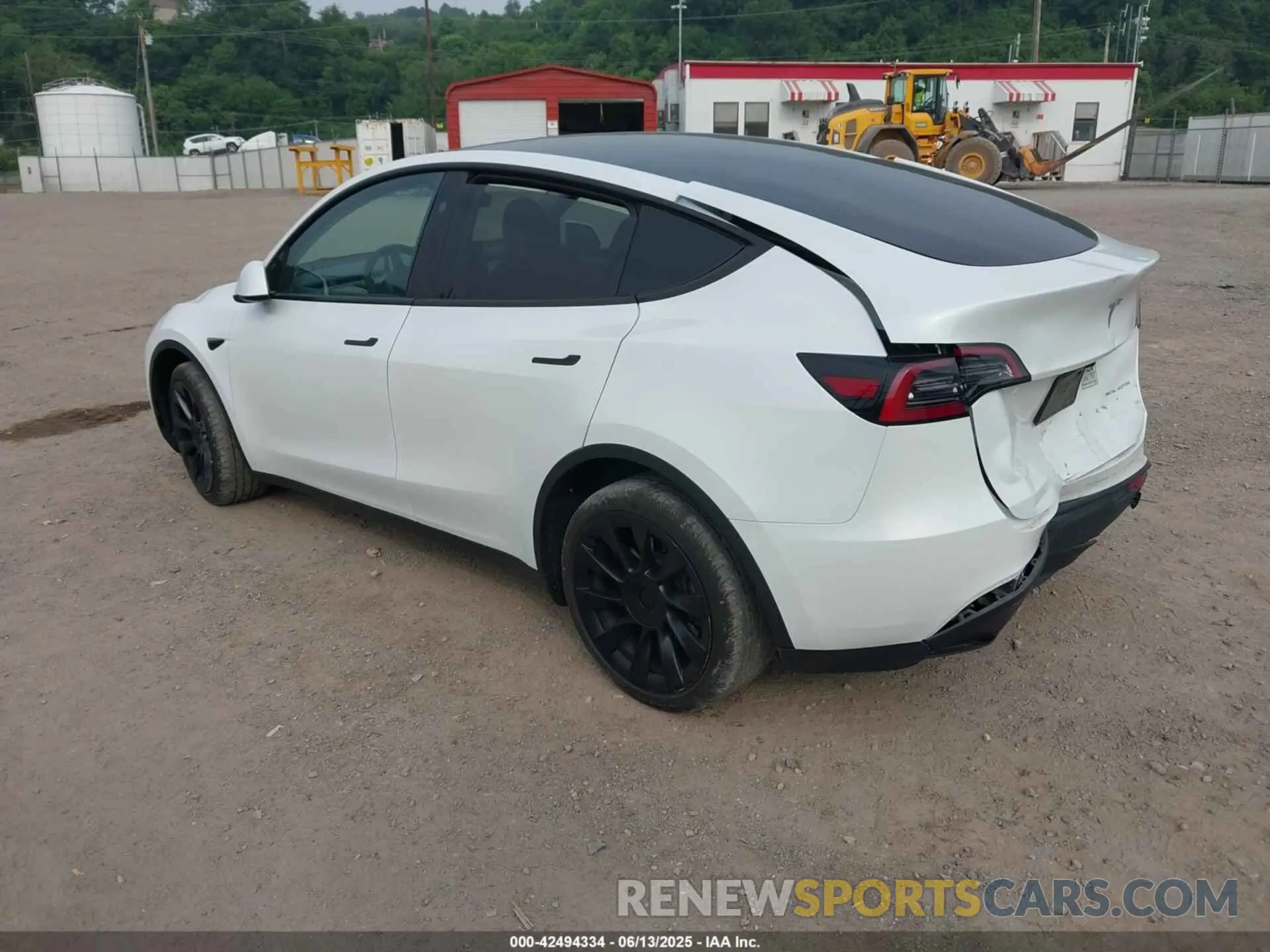 3 fotografías del automóvil dañado 7SAYGDEE6PA135196 TESLA MODEL Y 2023
