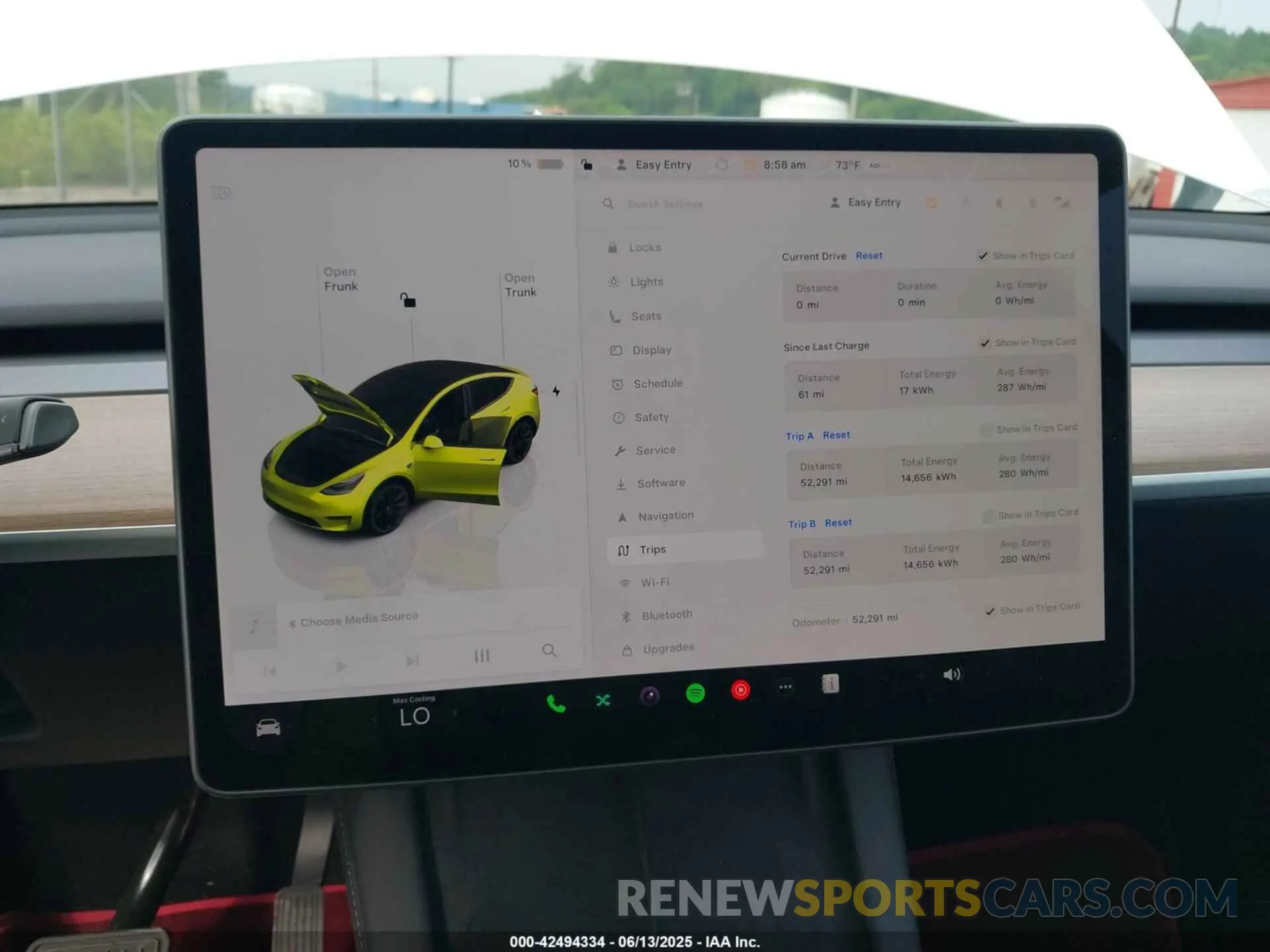 7 fotografías del automóvil dañado 7SAYGDEE6PA135196 TESLA MODEL Y 2023