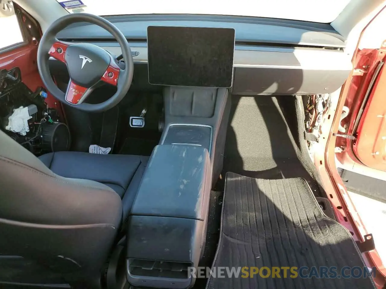 8 fotografías del automóvil dañado 7SAYGDEE6PA141189 TESLA MODEL Y 2023
