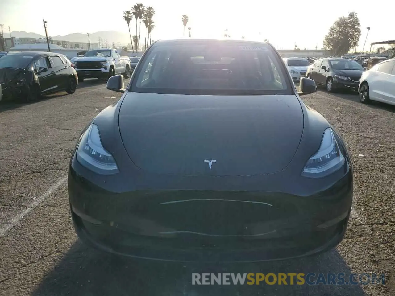 5 fotografías del automóvil dañado 7SAYGDEE6PA144044 TESLA MODEL Y 2023