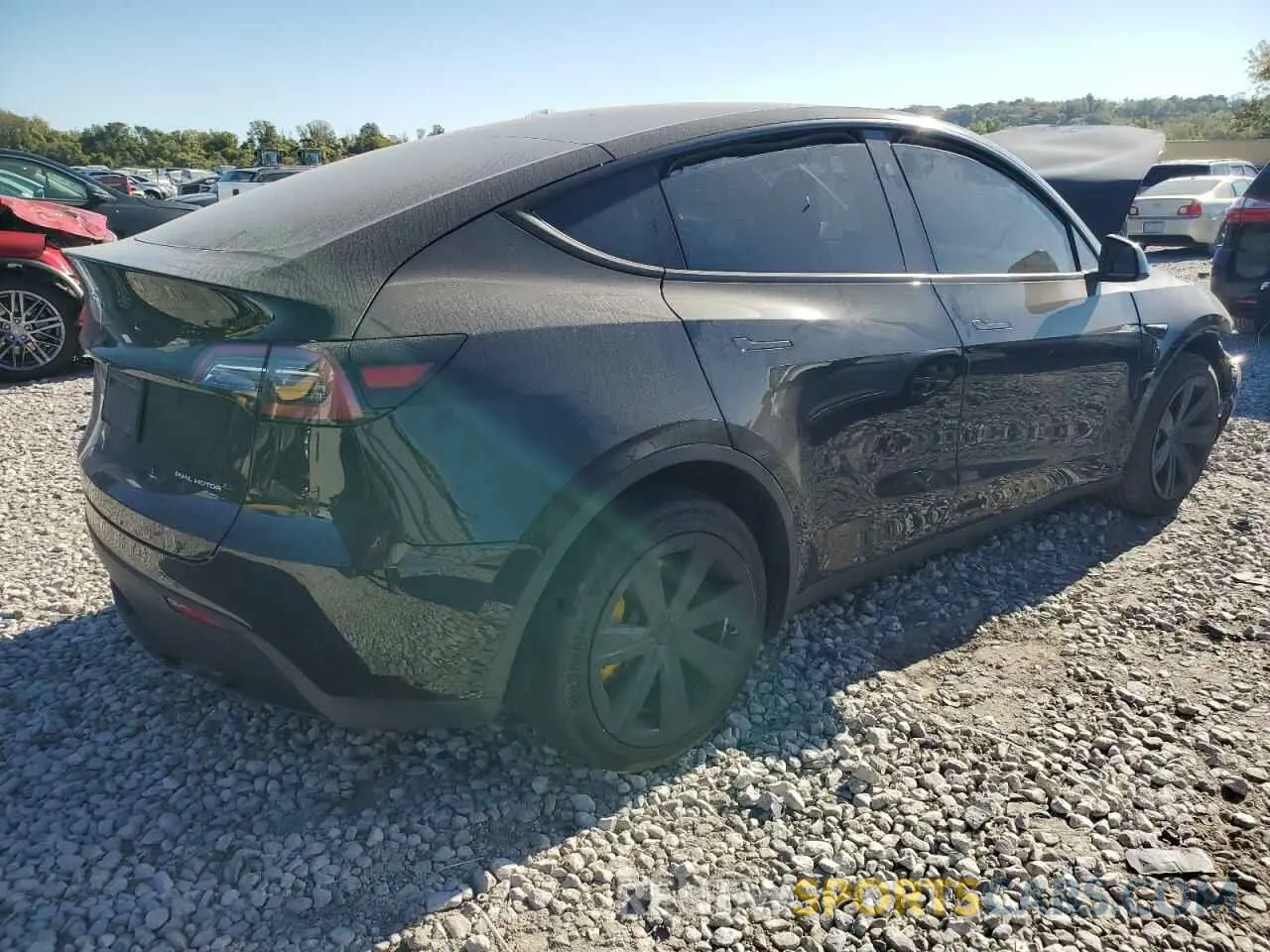 3 fotografías del automóvil dañado 7SAYGDEE6PA147560 TESLA MODEL Y 2023