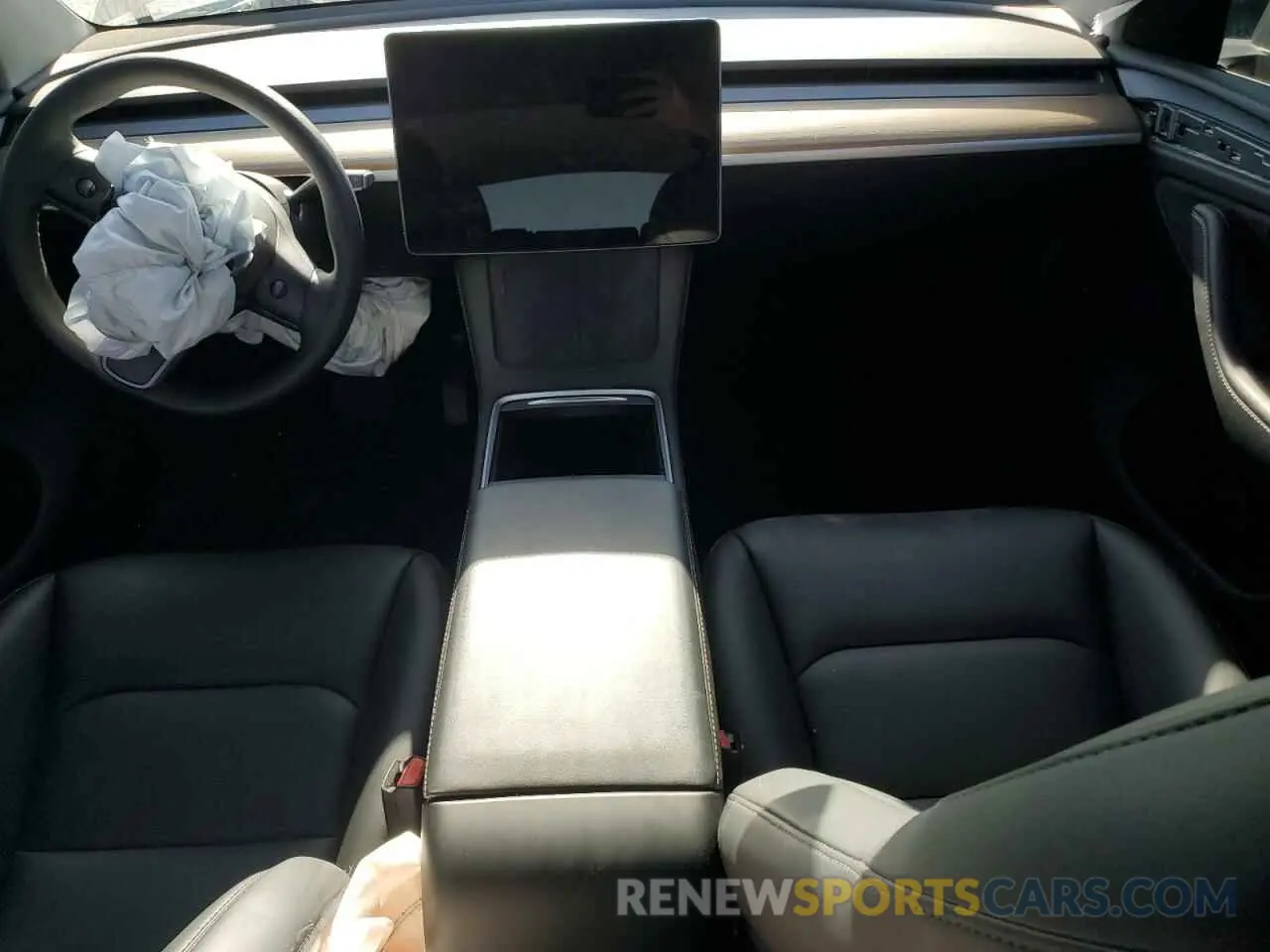 8 fotografías del automóvil dañado 7SAYGDEE6PA147560 TESLA MODEL Y 2023