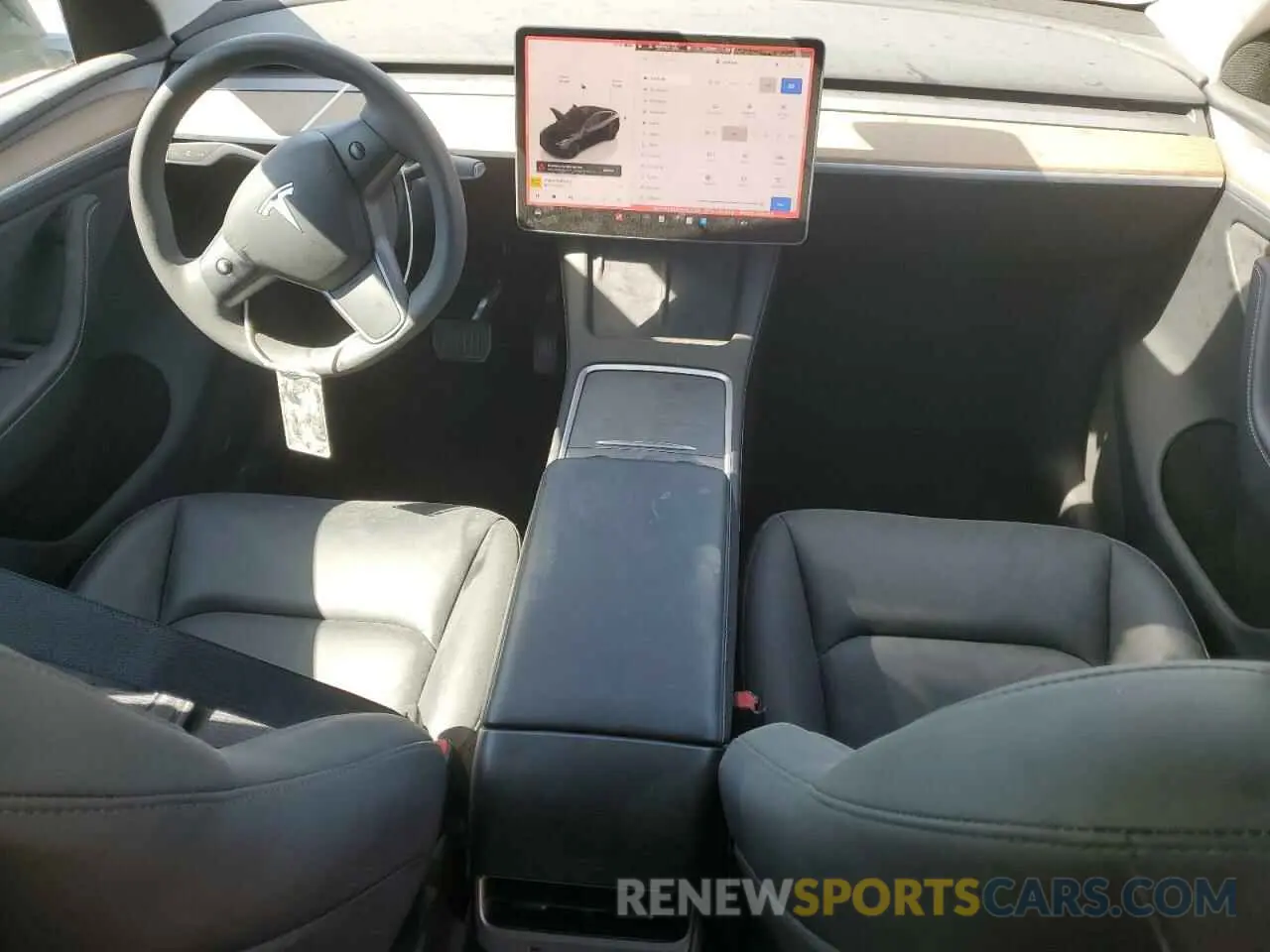 8 fotografías del automóvil dañado 7SAYGDEE6PA154153 TESLA MODEL Y 2023
