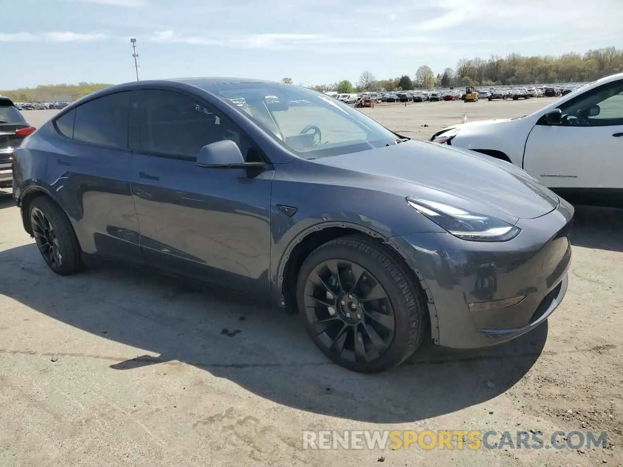 4 fotografías del automóvil dañado 7SAYGDEE6PA185502 TESLA MODEL Y 2023