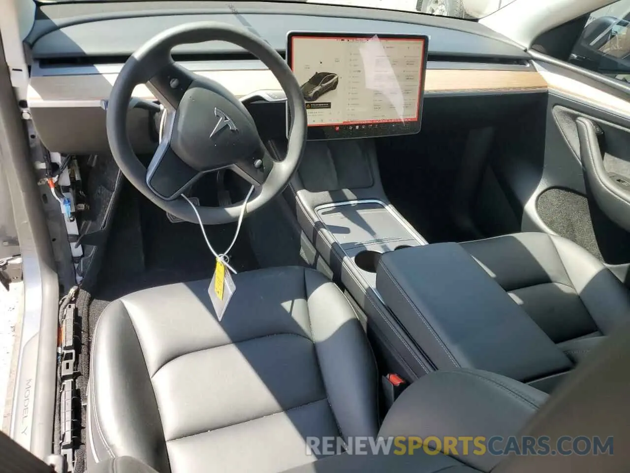 8 fotografías del automóvil dañado 7SAYGDEE6PA185502 TESLA MODEL Y 2023