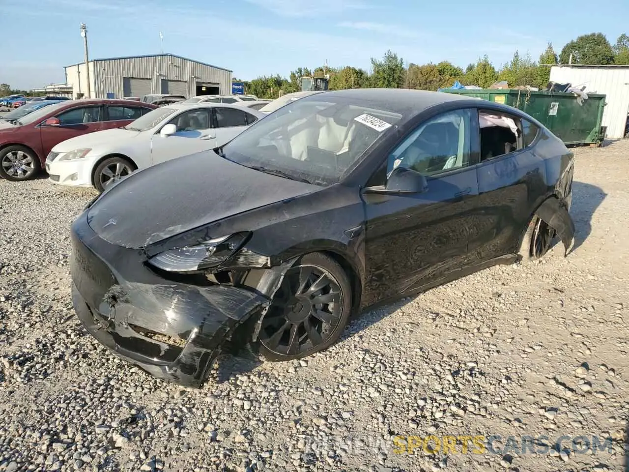 1 fotografías del automóvil dañado 7SAYGDEE6PA190991 TESLA MODEL Y 2023