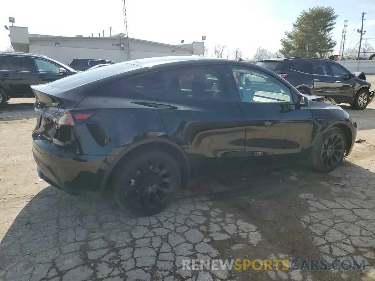 3 fotografías del automóvil dañado 7SAYGDEE6PA200614 TESLA MODEL Y 2023