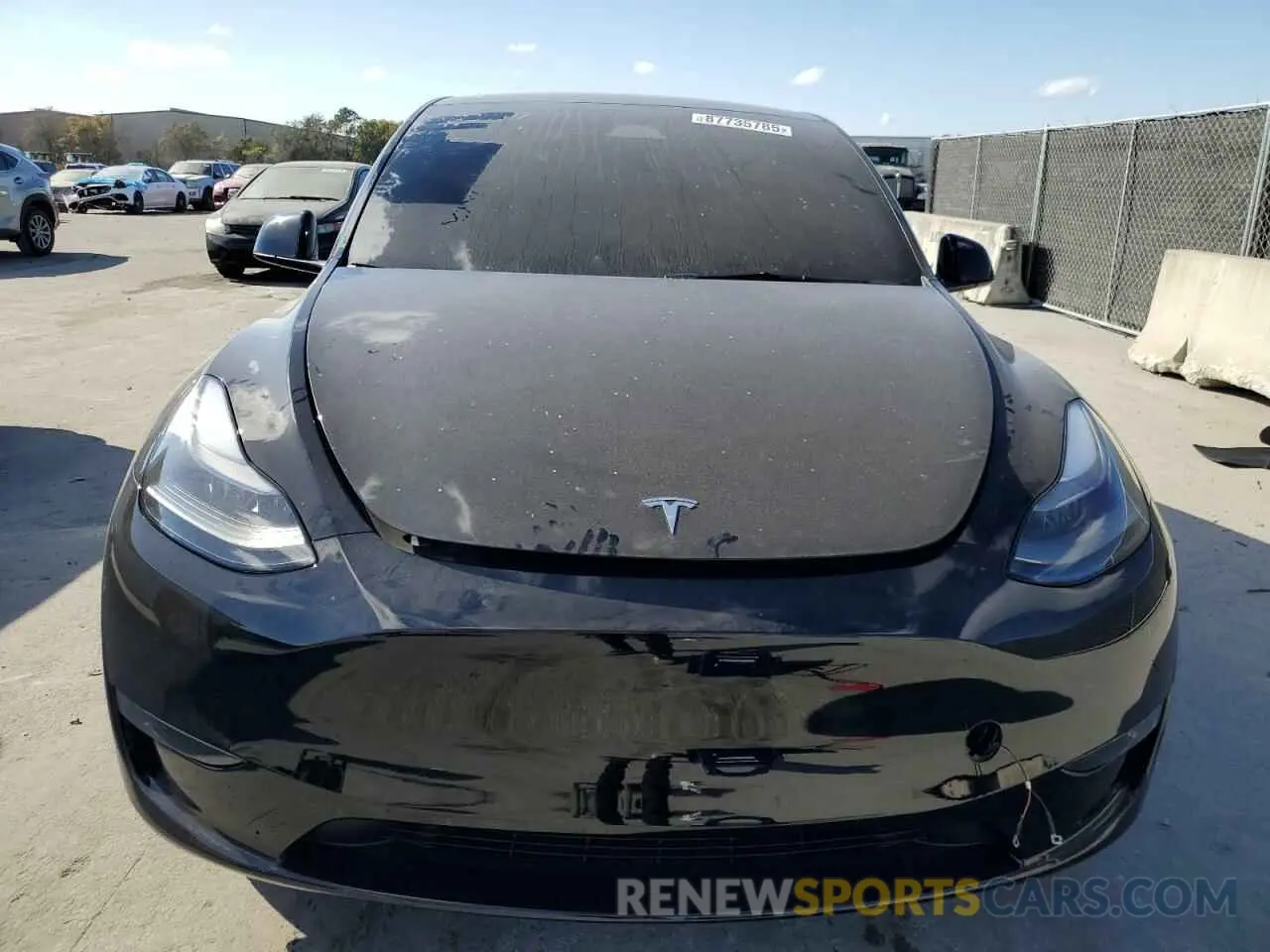 5 fotografías del automóvil dañado 7SAYGDEE6PA201875 TESLA MODEL Y 2023