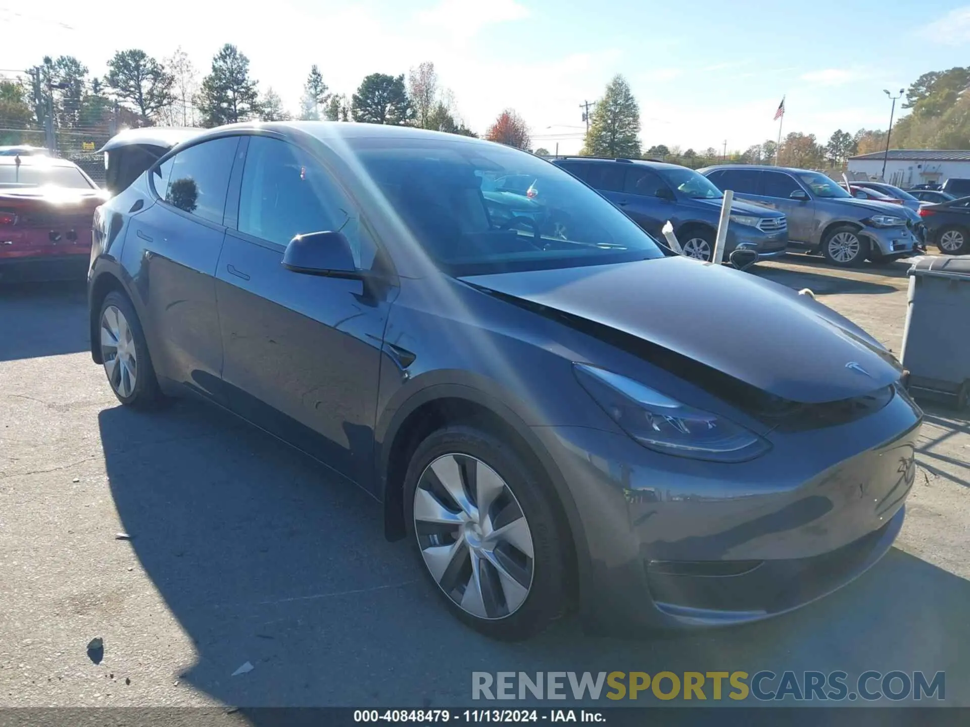 1 fotografías del automóvil dañado 7SAYGDEE6PF596126 TESLA MODEL Y 2023