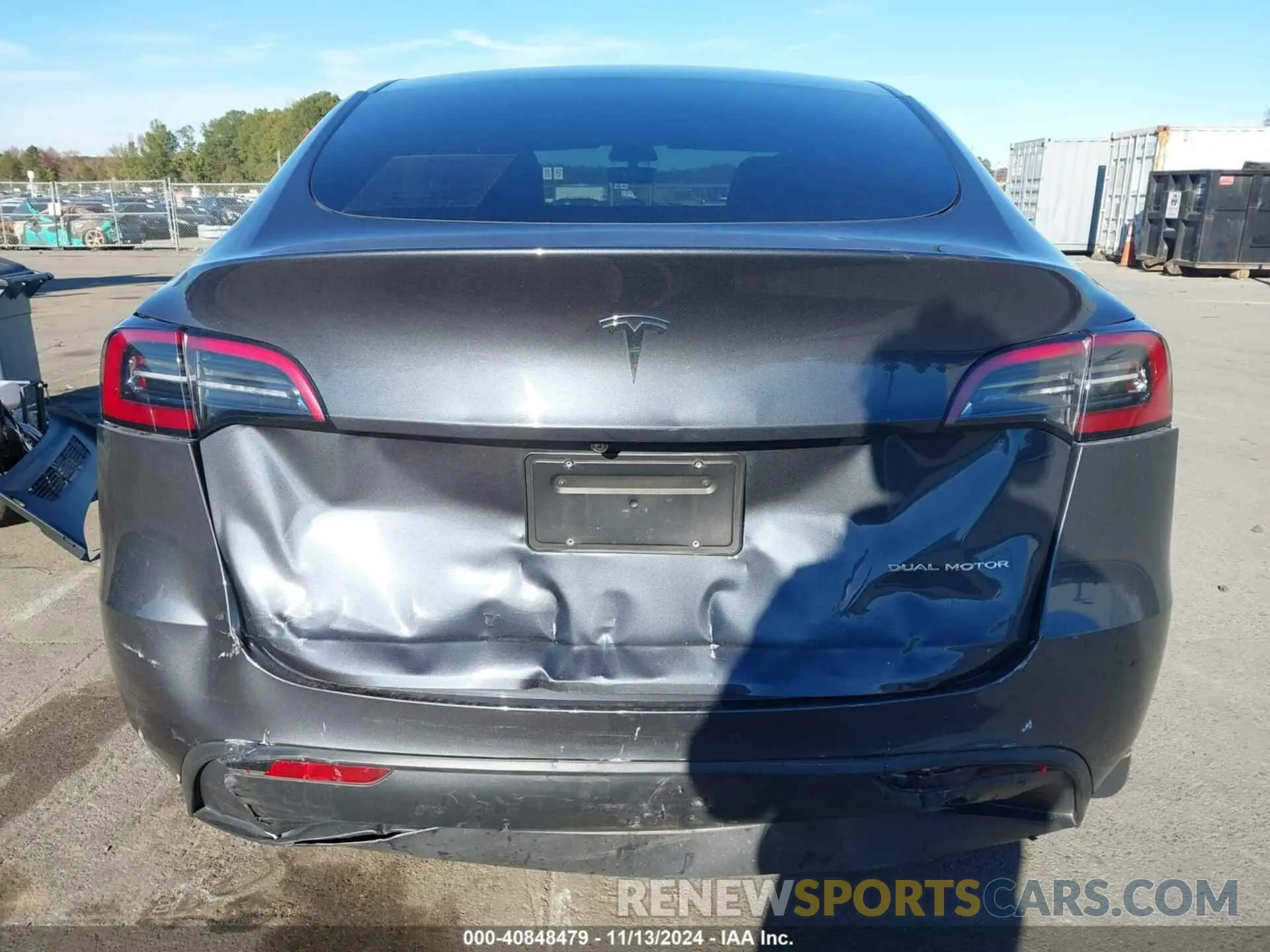 15 fotografías del automóvil dañado 7SAYGDEE6PF596126 TESLA MODEL Y 2023