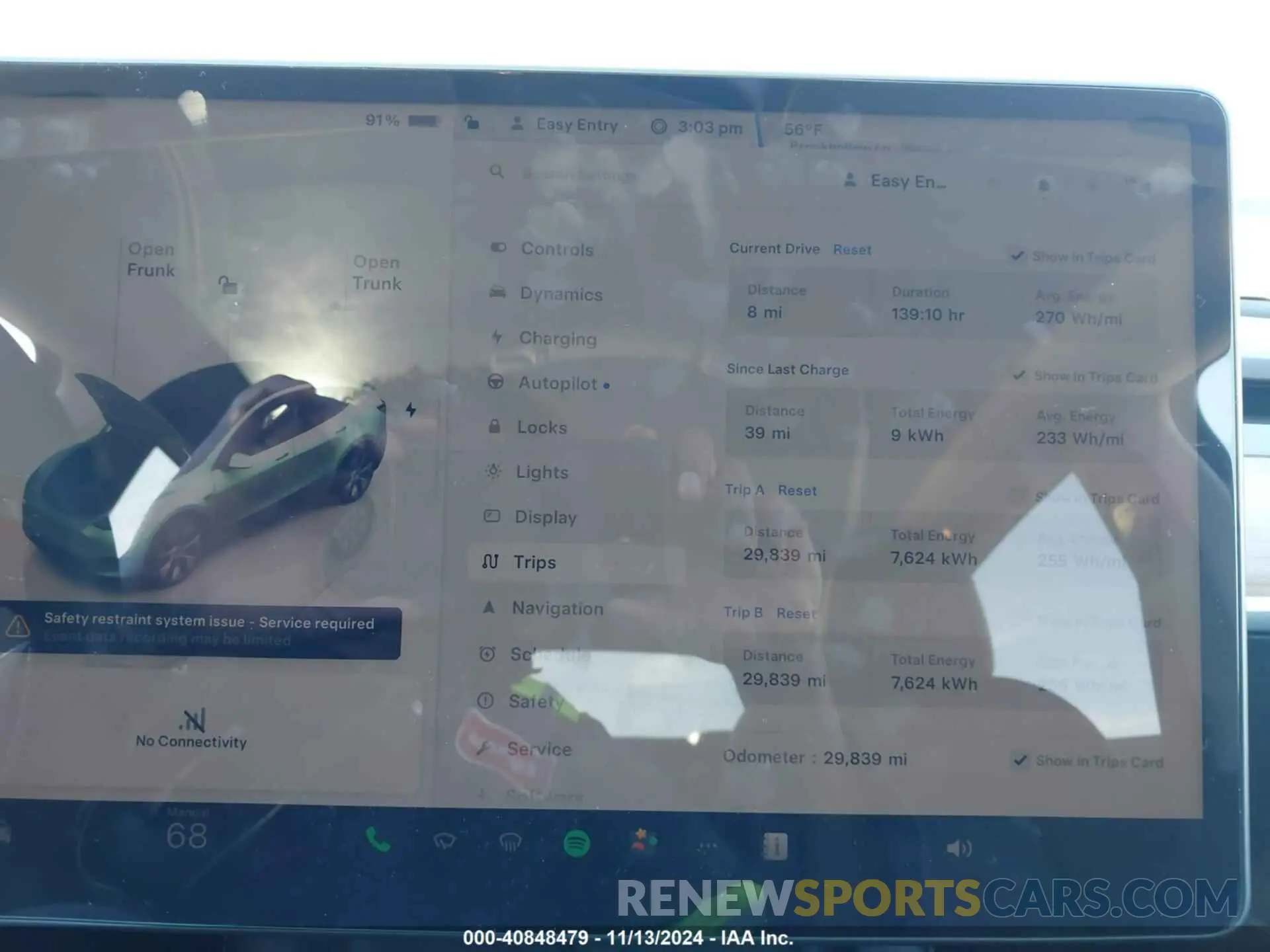 17 fotografías del automóvil dañado 7SAYGDEE6PF596126 TESLA MODEL Y 2023