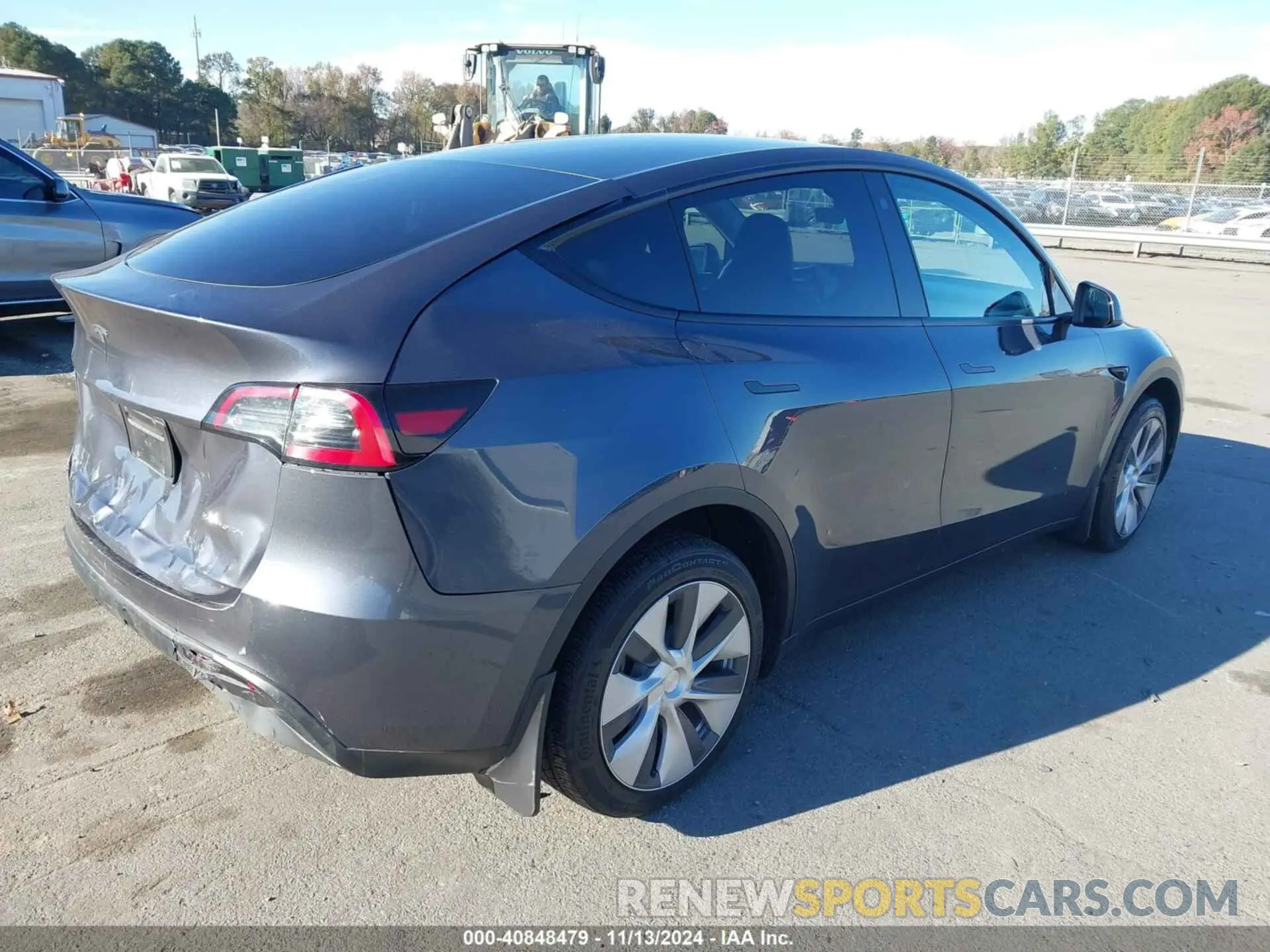 4 fotografías del automóvil dañado 7SAYGDEE6PF596126 TESLA MODEL Y 2023