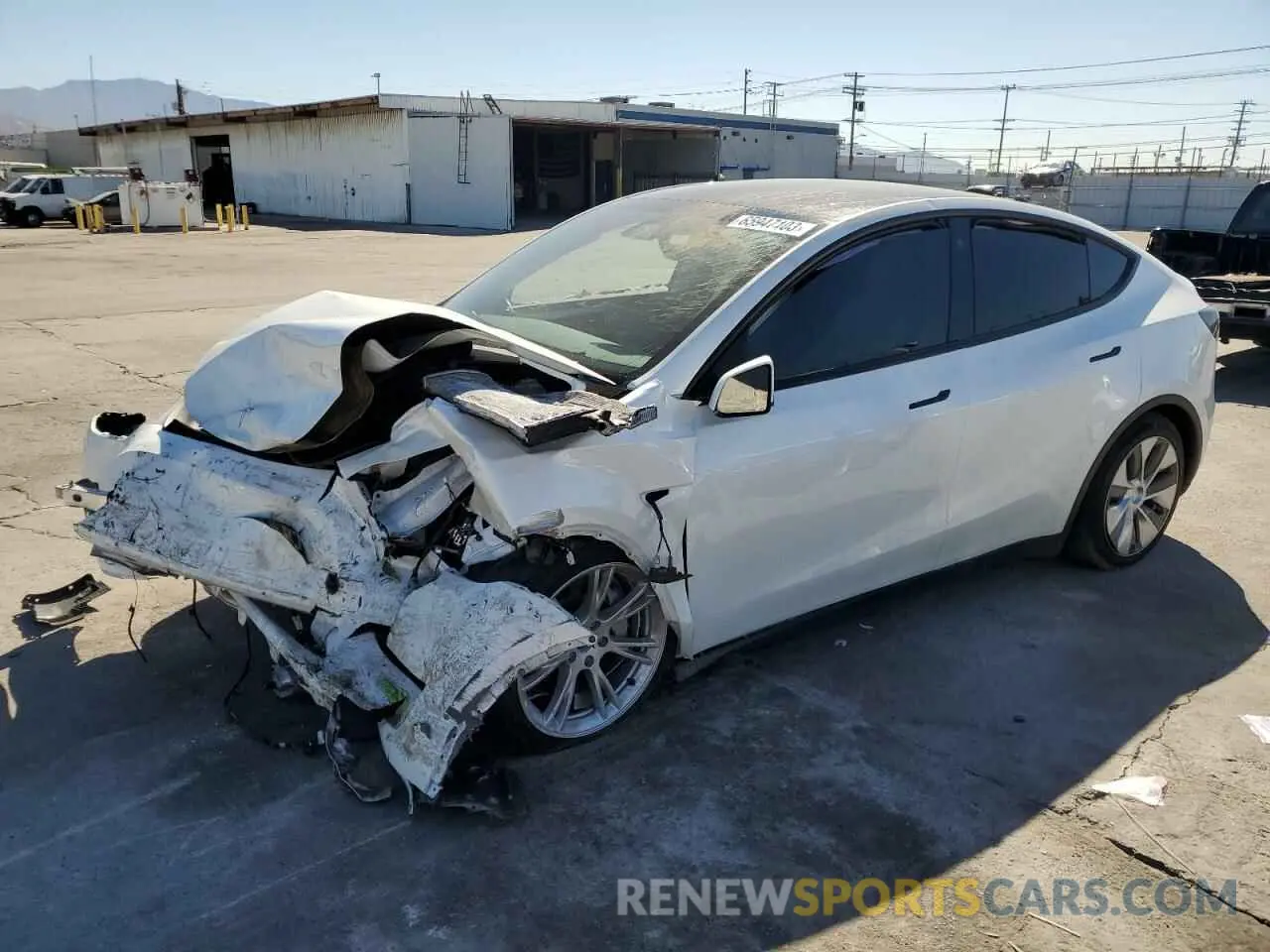 1 fotografías del automóvil dañado 7SAYGDEE6PF607576 TESLA MODEL Y 2023