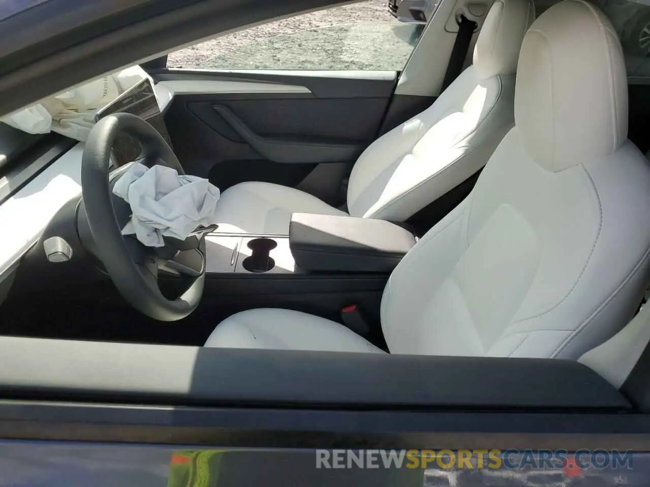 7 fotografías del automóvil dañado 7SAYGDEE6PF625897 TESLA MODEL Y 2023