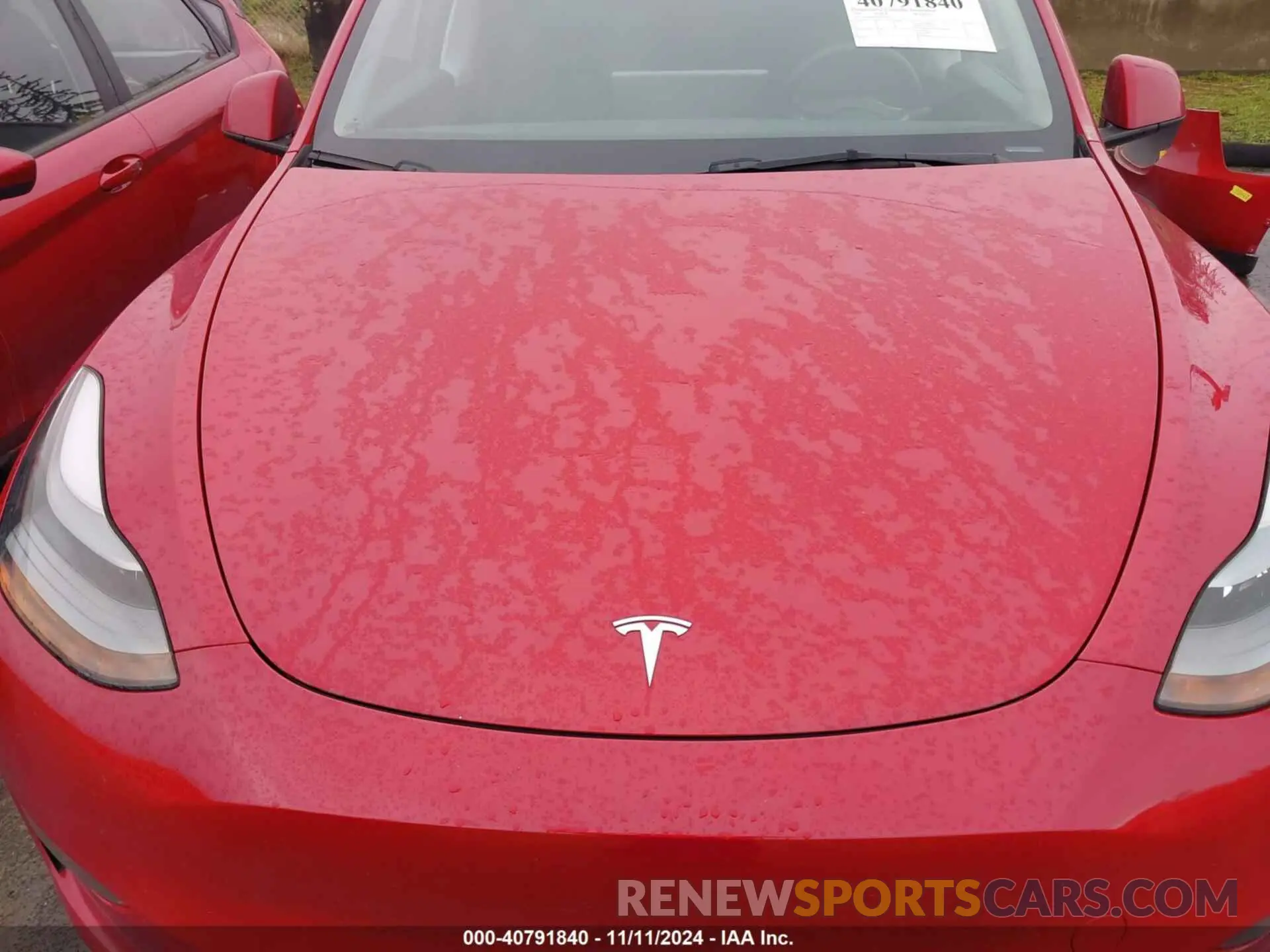 10 fotografías del automóvil dañado 7SAYGDEE6PF648872 TESLA MODEL Y 2023