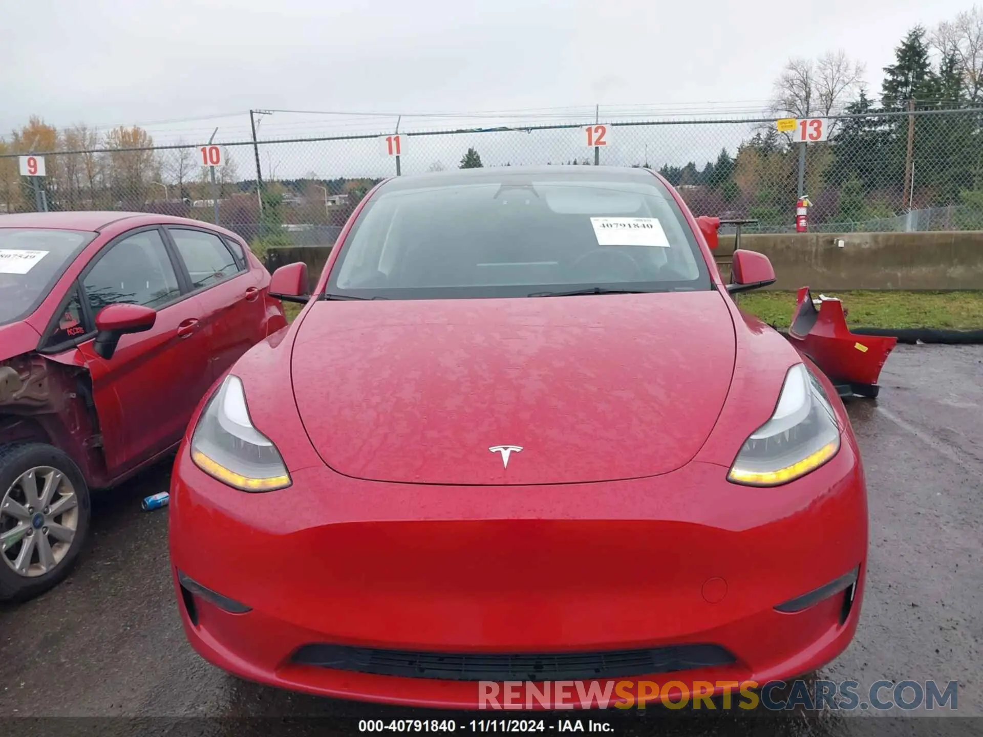13 fotografías del automóvil dañado 7SAYGDEE6PF648872 TESLA MODEL Y 2023