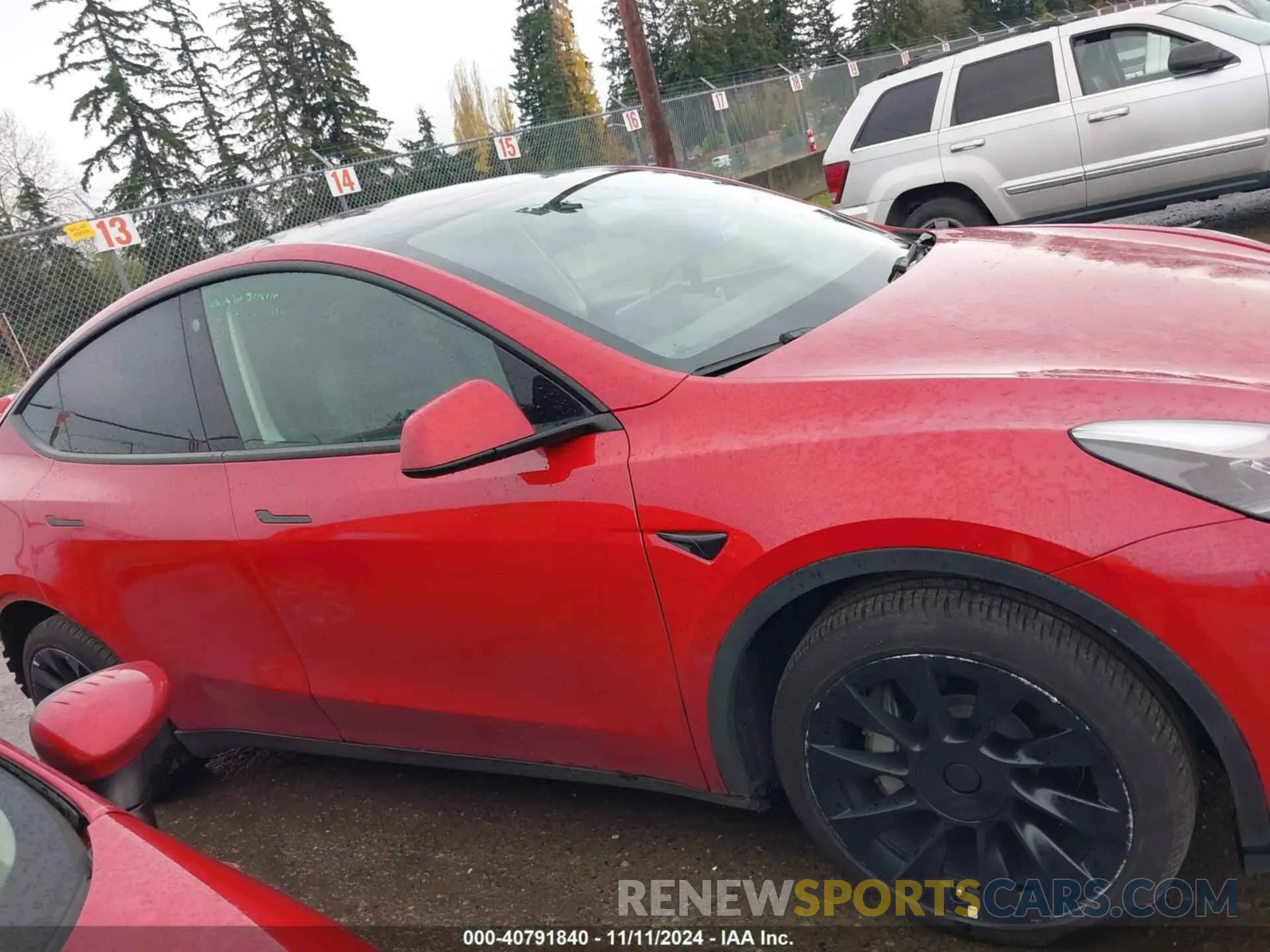 14 fotografías del automóvil dañado 7SAYGDEE6PF648872 TESLA MODEL Y 2023