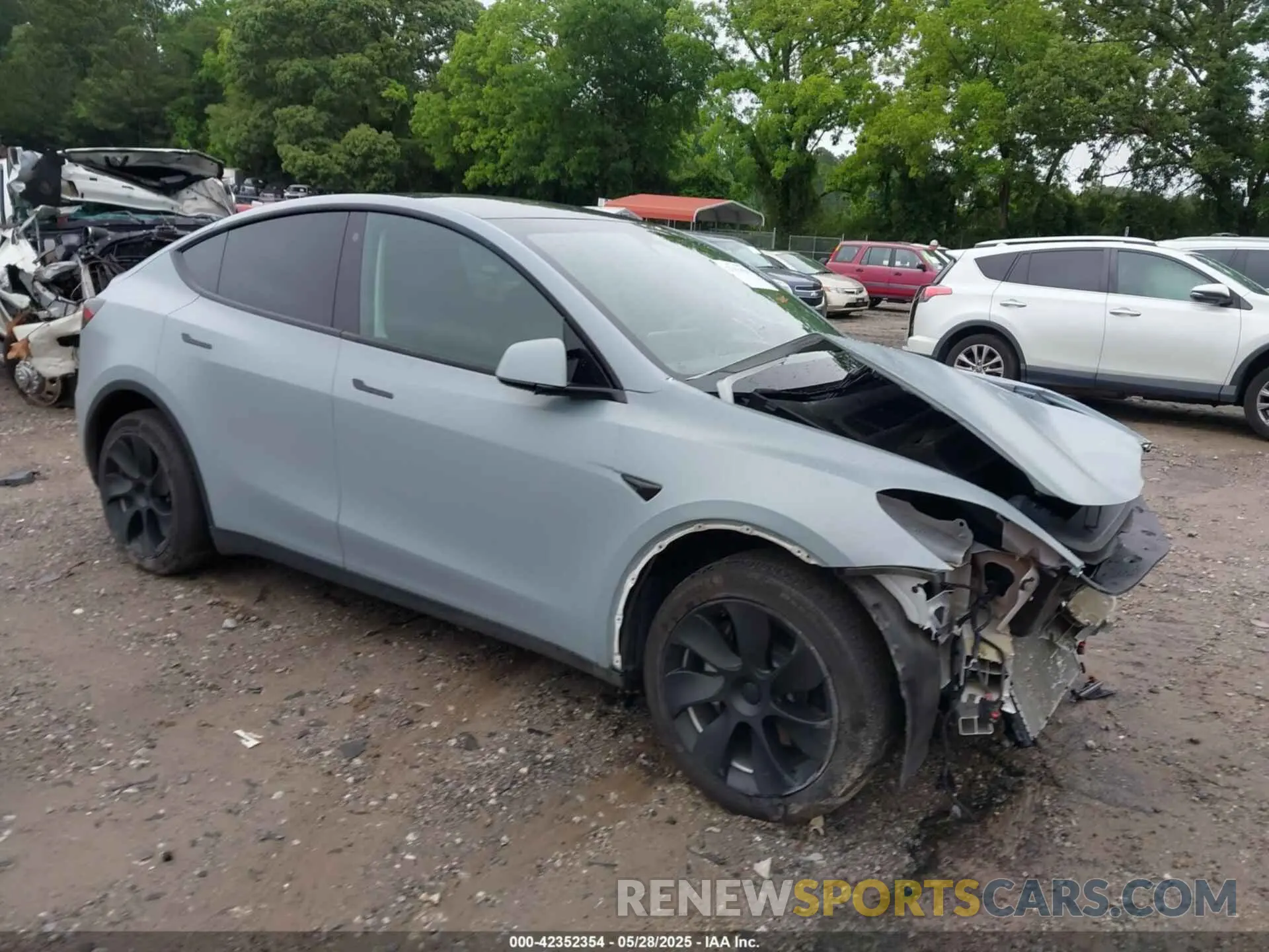 1 fotografías del automóvil dañado 7SAYGDEE6PF685422 TESLA MODEL Y 2023