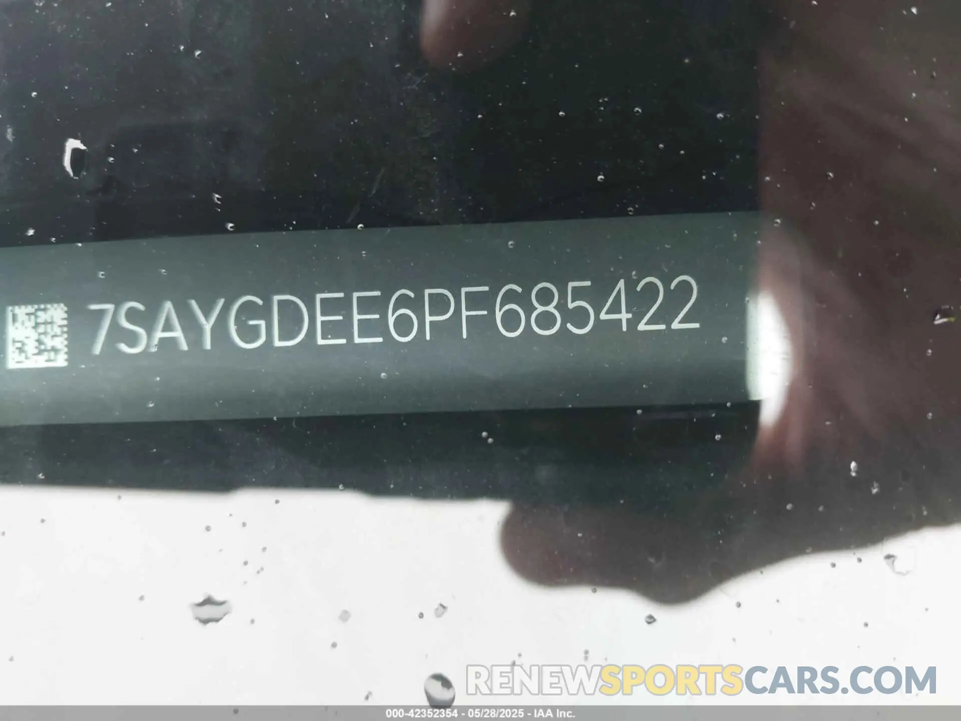 9 fotografías del automóvil dañado 7SAYGDEE6PF685422 TESLA MODEL Y 2023