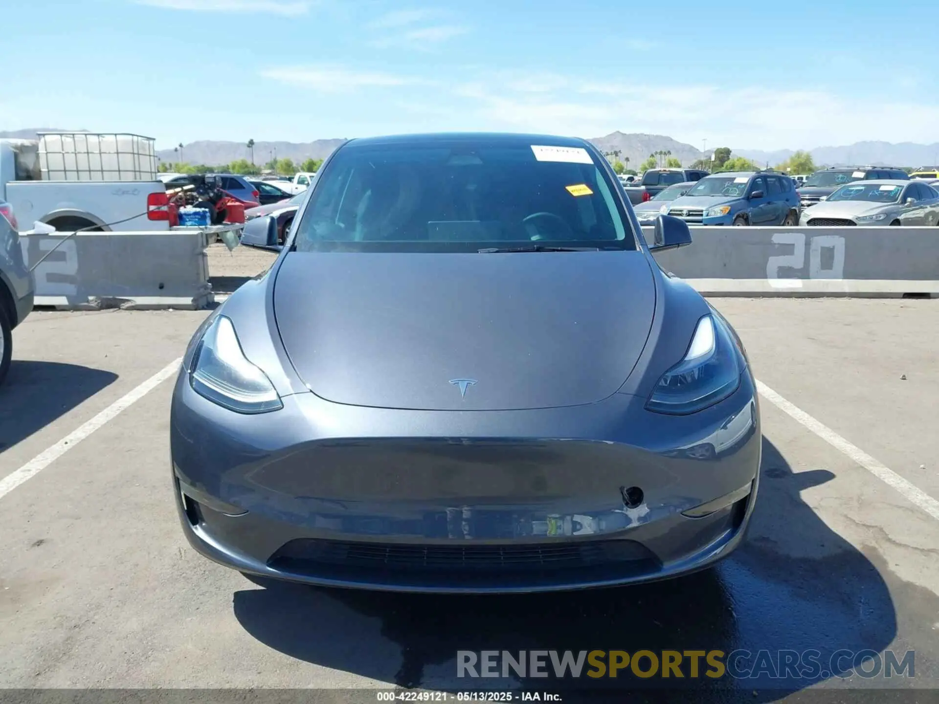11 fotografías del automóvil dañado 7SAYGDEE6PF691155 TESLA MODEL Y 2023