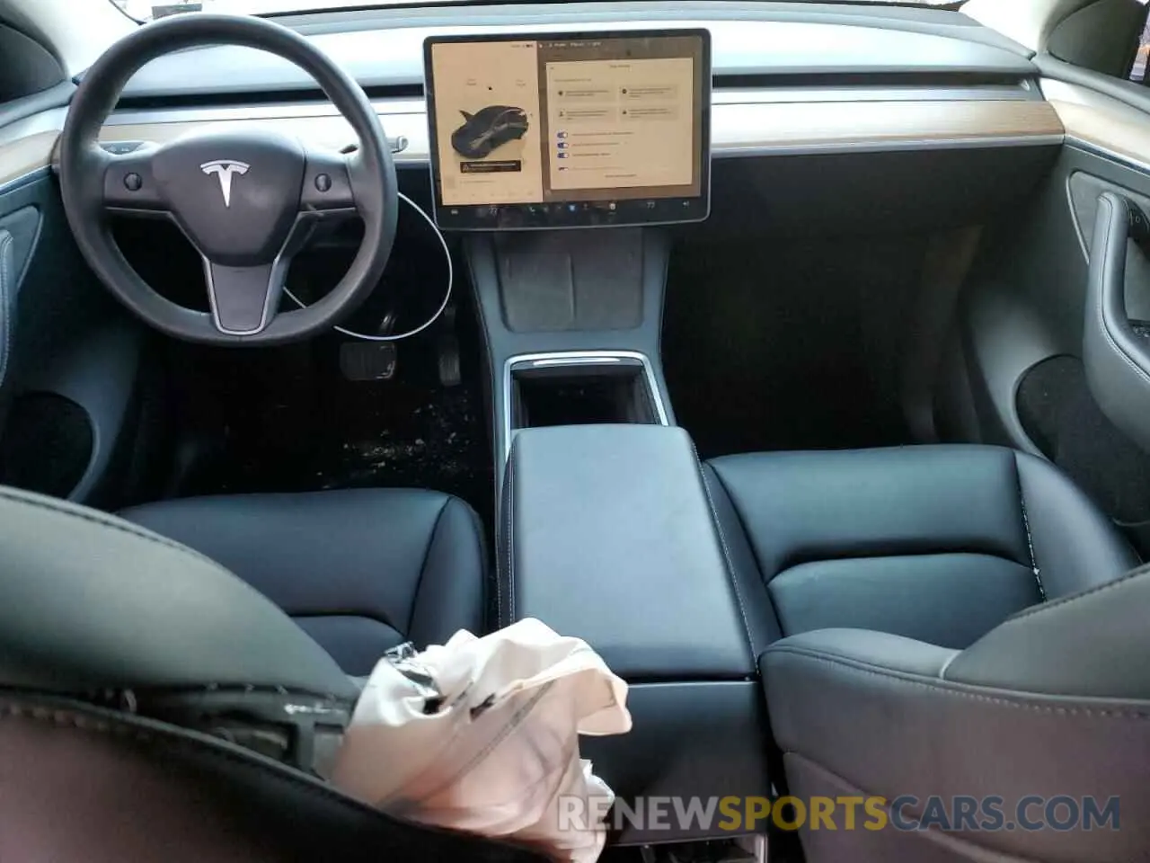 8 fotografías del automóvil dañado 7SAYGDEE6PF752570 TESLA MODEL Y 2023