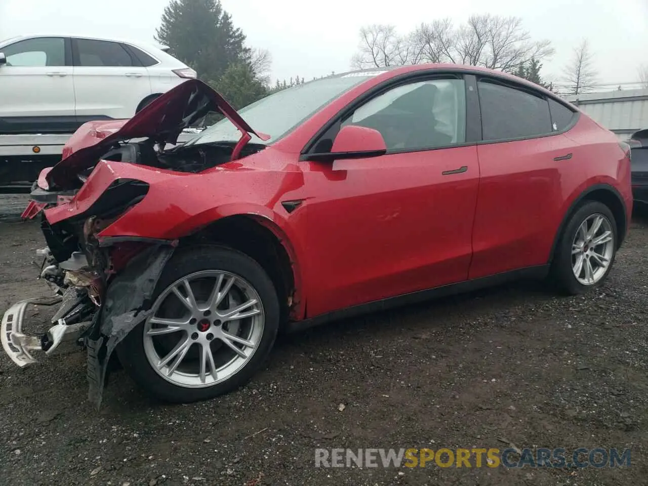 1 fotografías del automóvil dañado 7SAYGDEE6PF756375 TESLA MODEL Y 2023