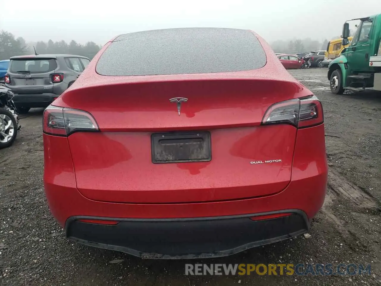 6 fotografías del automóvil dañado 7SAYGDEE6PF756375 TESLA MODEL Y 2023