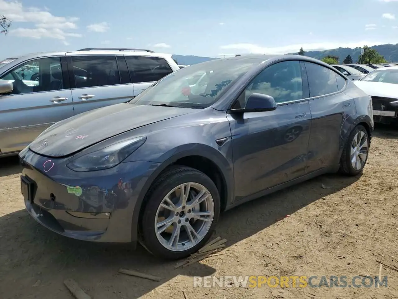 1 fotografías del automóvil dañado 7SAYGDEE6PF781681 TESLA MODEL Y 2023