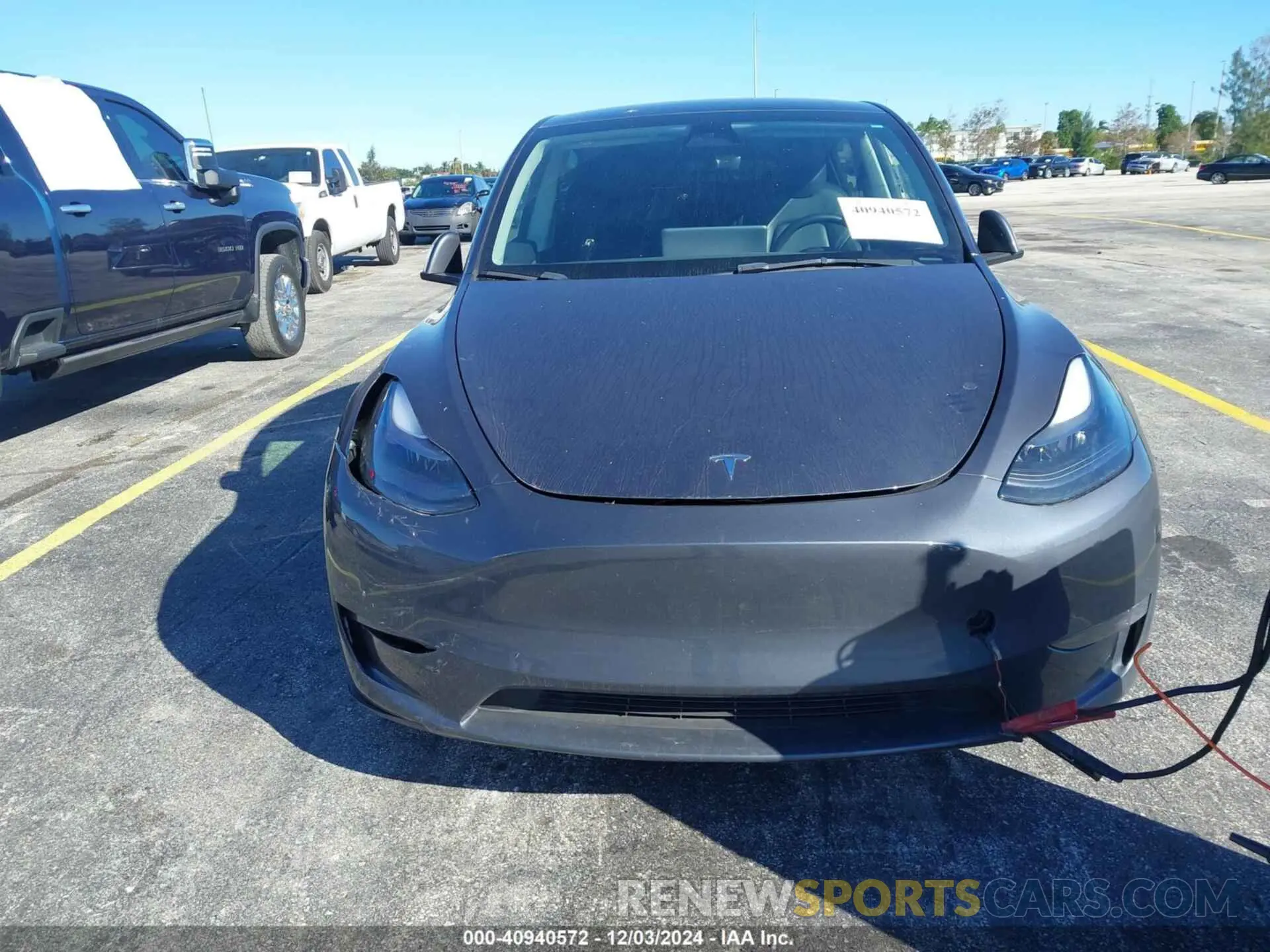 11 fotografías del automóvil dañado 7SAYGDEE6PF783222 TESLA MODEL Y 2023