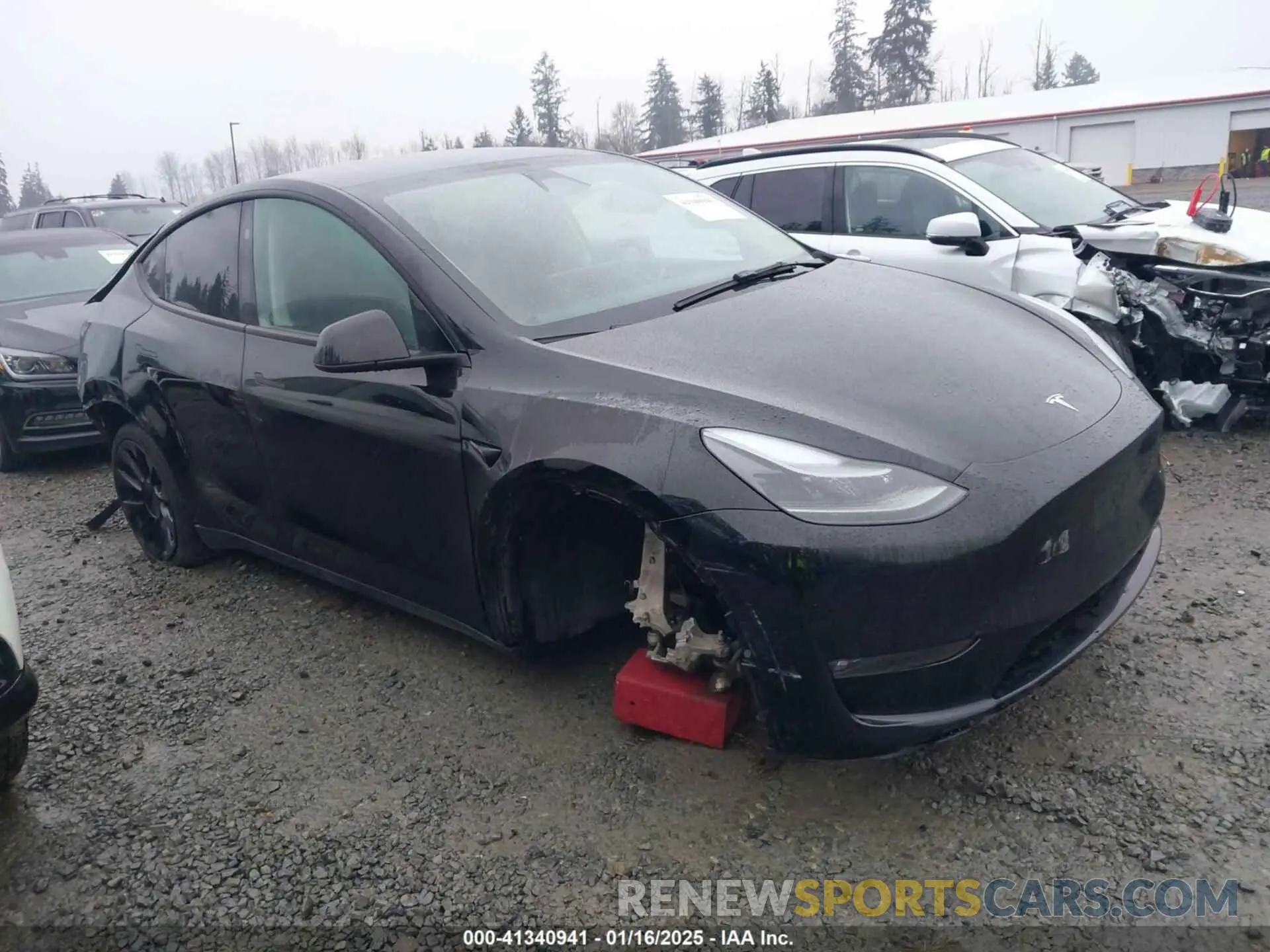 1 fotografías del automóvil dañado 7SAYGDEE6PF800911 TESLA MODEL Y 2023