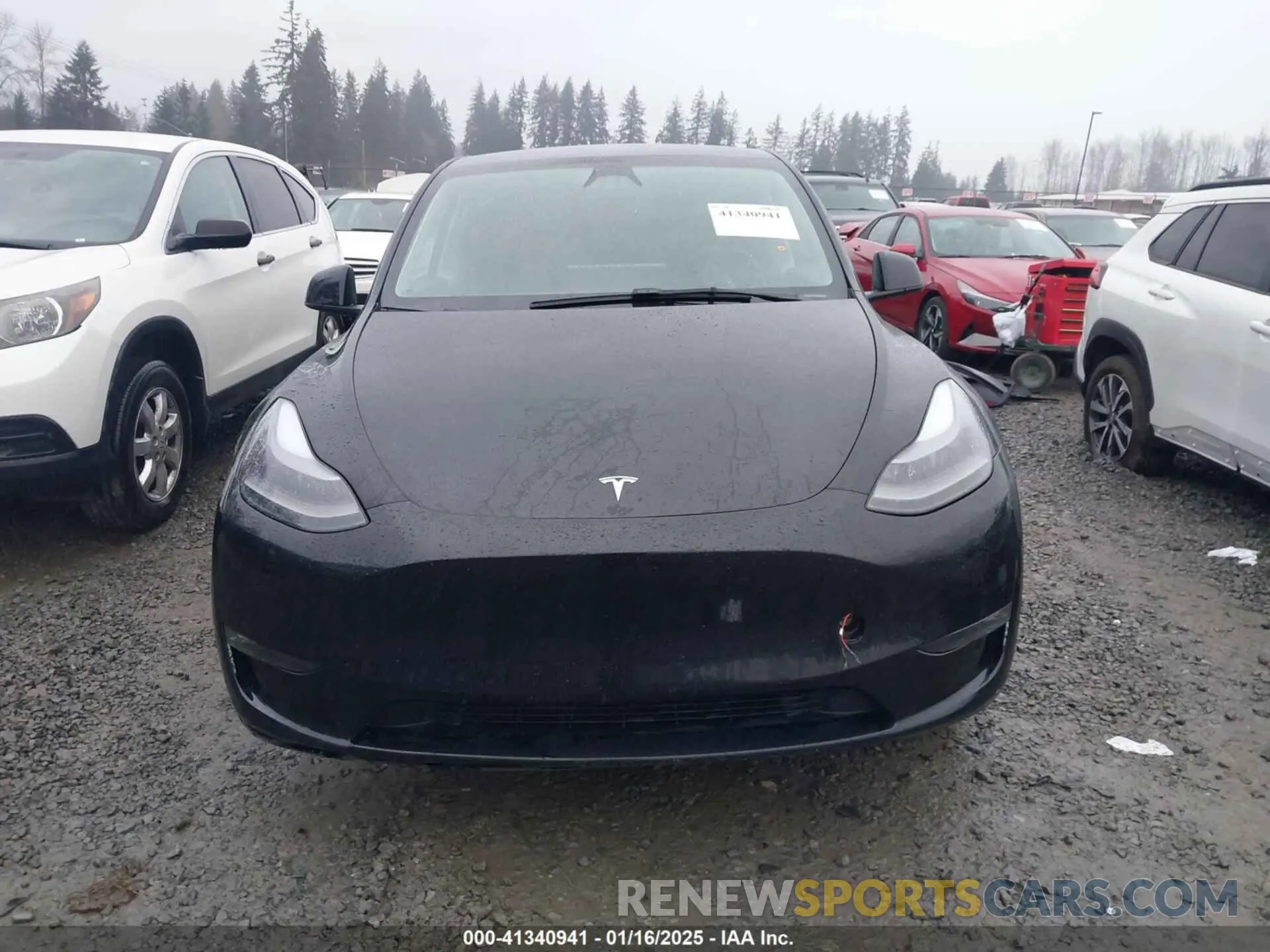 13 fotografías del automóvil dañado 7SAYGDEE6PF800911 TESLA MODEL Y 2023