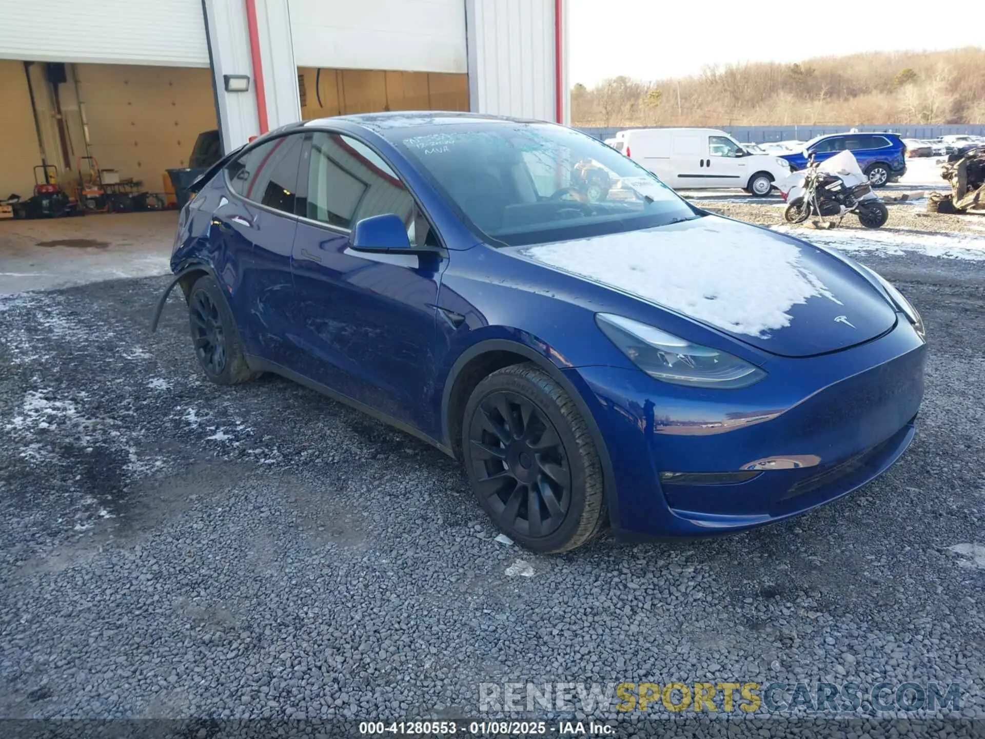 1 fotografías del automóvil dañado 7SAYGDEE6PF804764 TESLA MODEL Y 2023