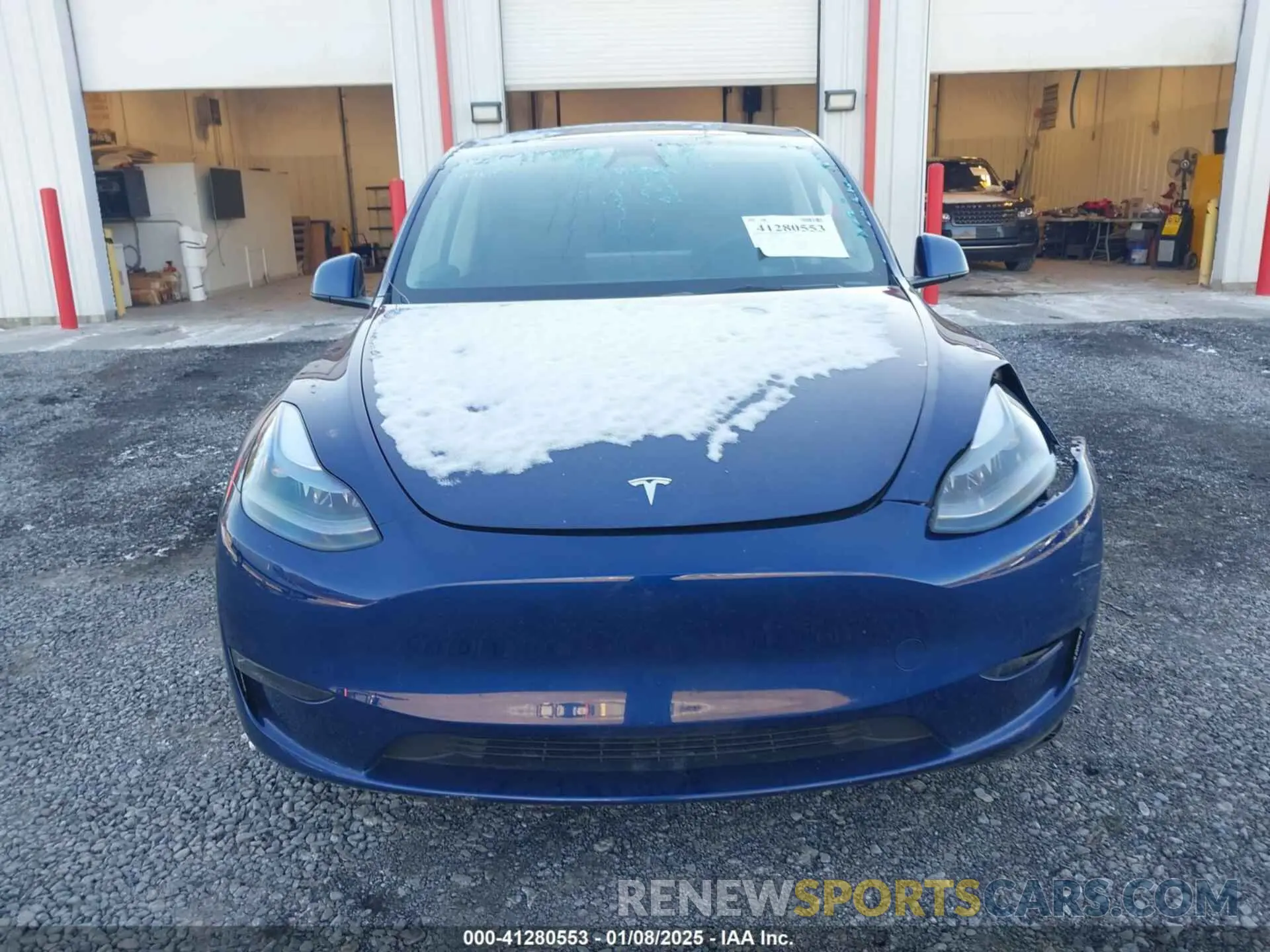 12 fotografías del automóvil dañado 7SAYGDEE6PF804764 TESLA MODEL Y 2023
