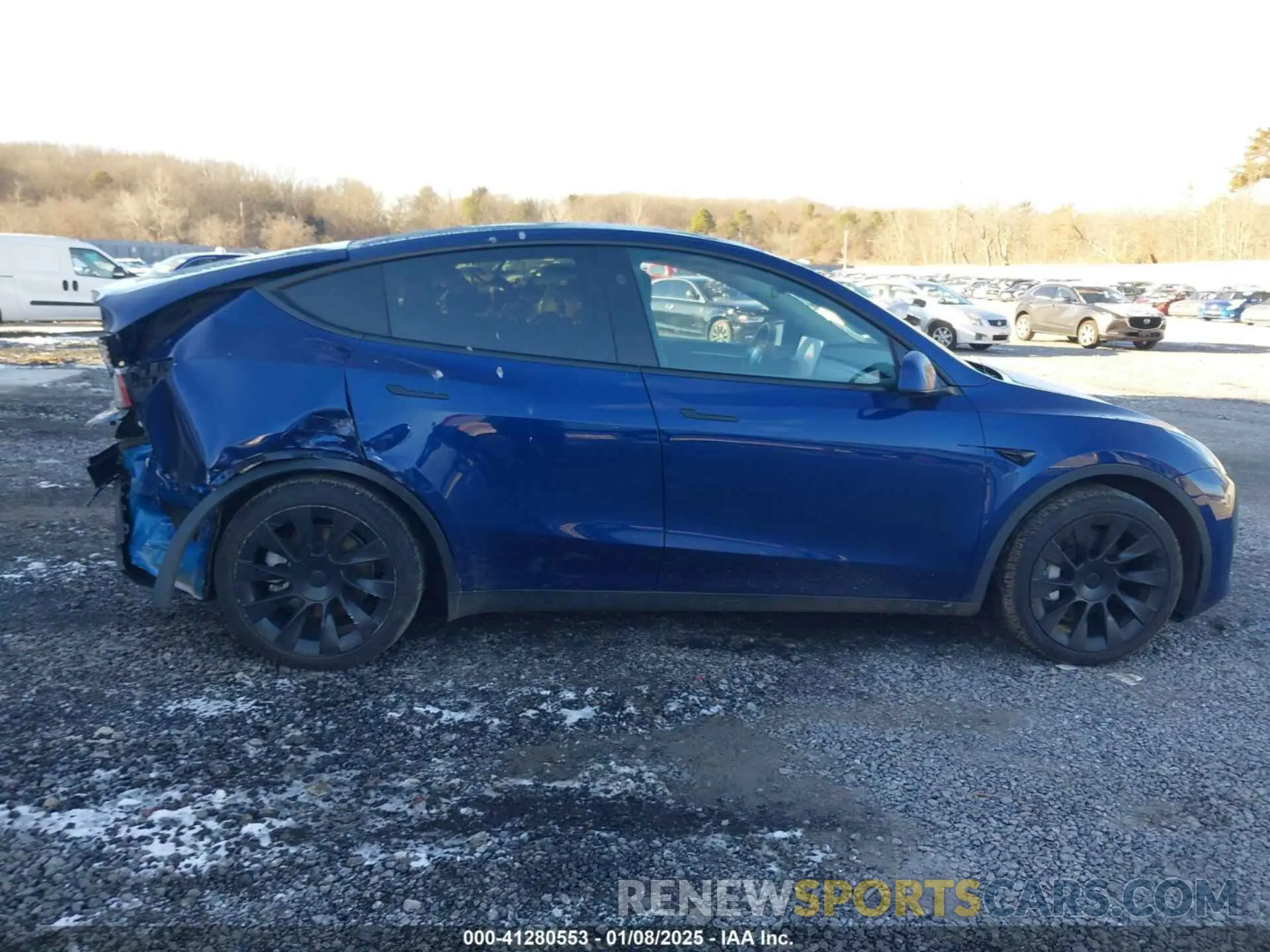 13 fotografías del automóvil dañado 7SAYGDEE6PF804764 TESLA MODEL Y 2023