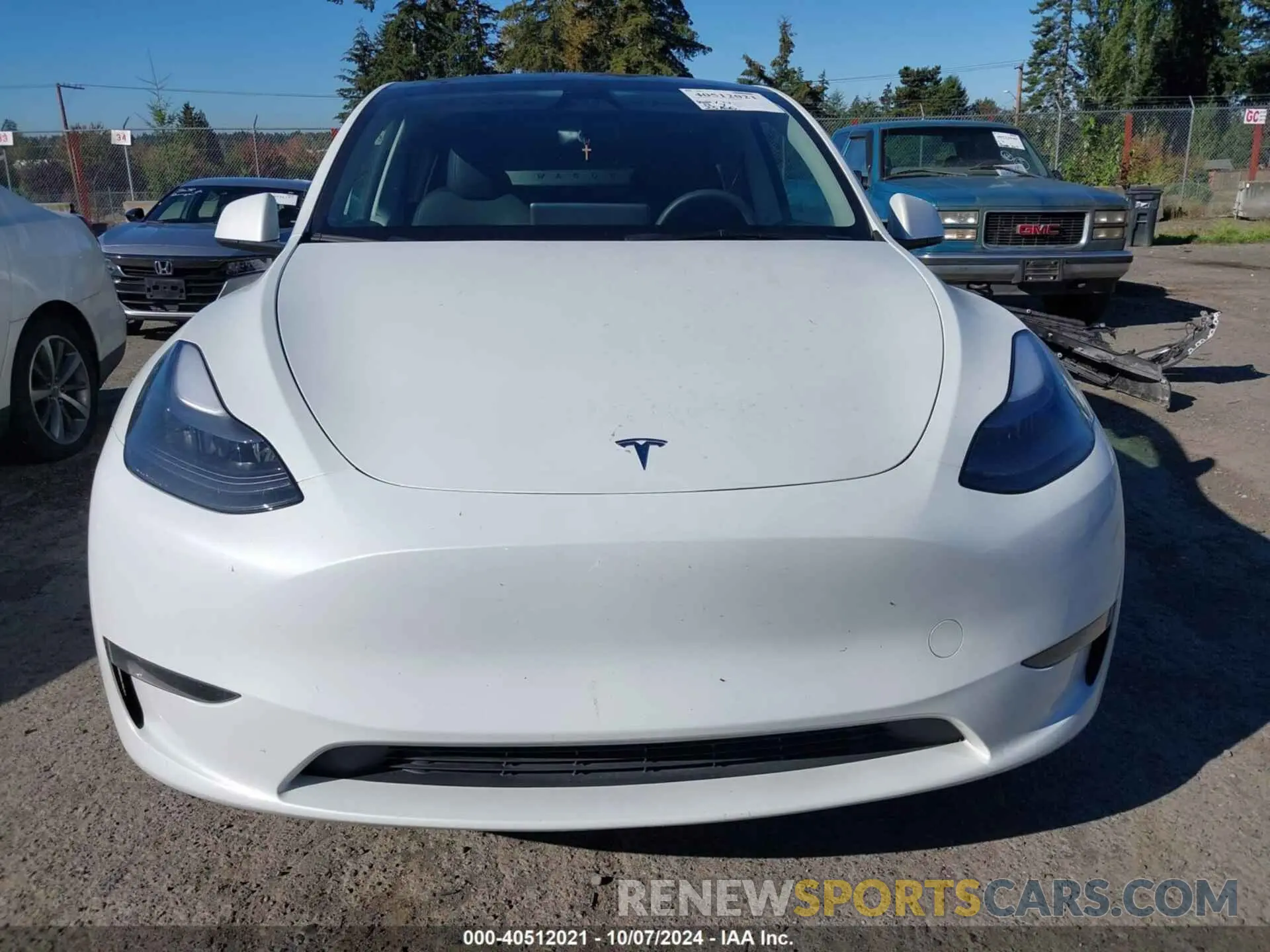 12 fotografías del automóvil dañado 7SAYGDEE6PF807244 TESLA MODEL Y 2023