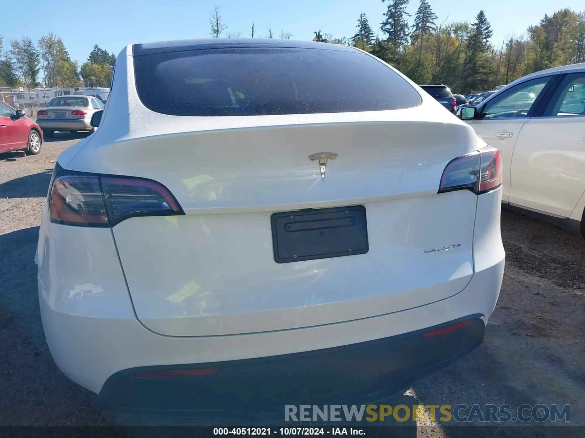 16 fotografías del automóvil dañado 7SAYGDEE6PF807244 TESLA MODEL Y 2023