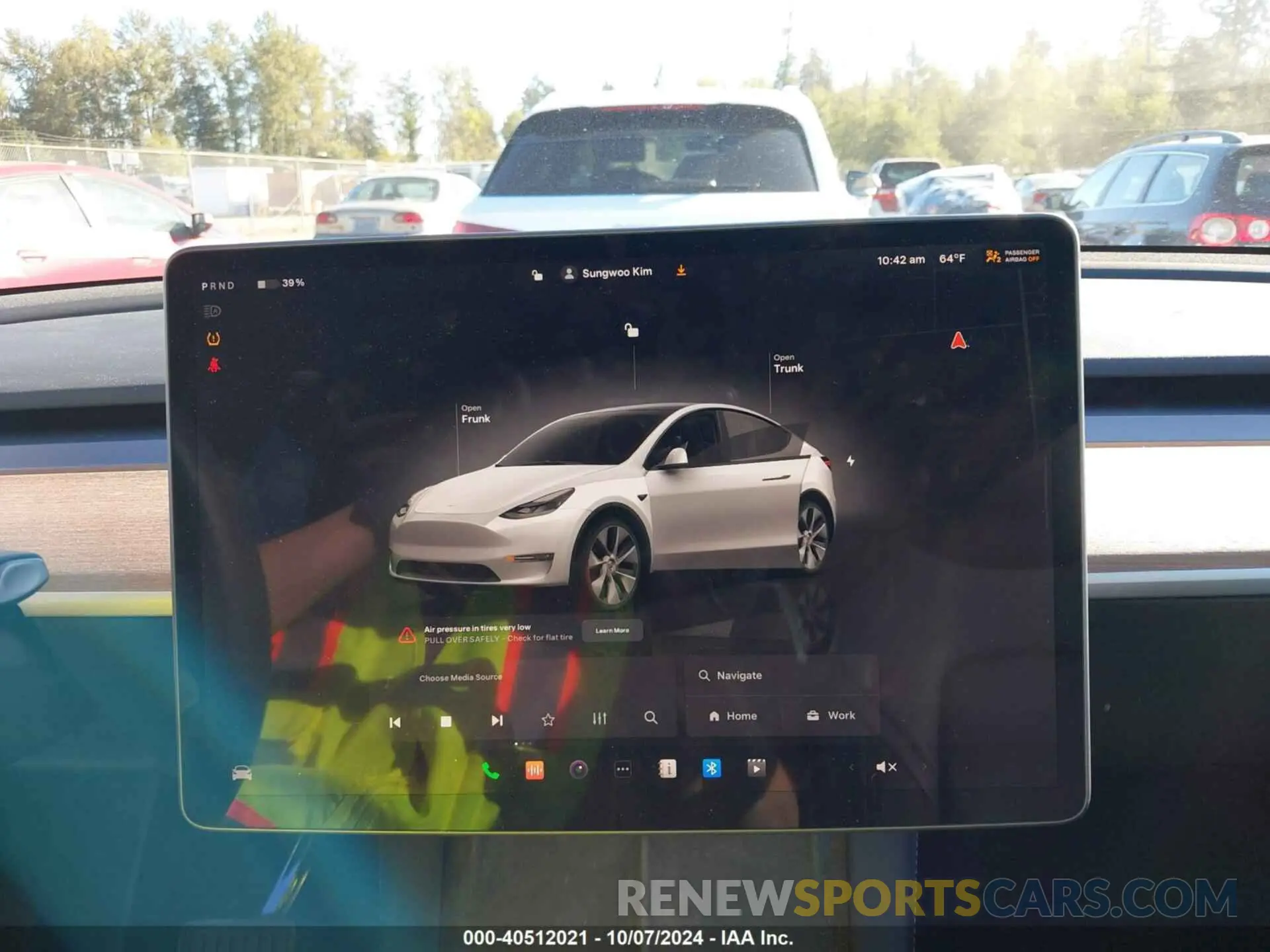 18 fotografías del automóvil dañado 7SAYGDEE6PF807244 TESLA MODEL Y 2023