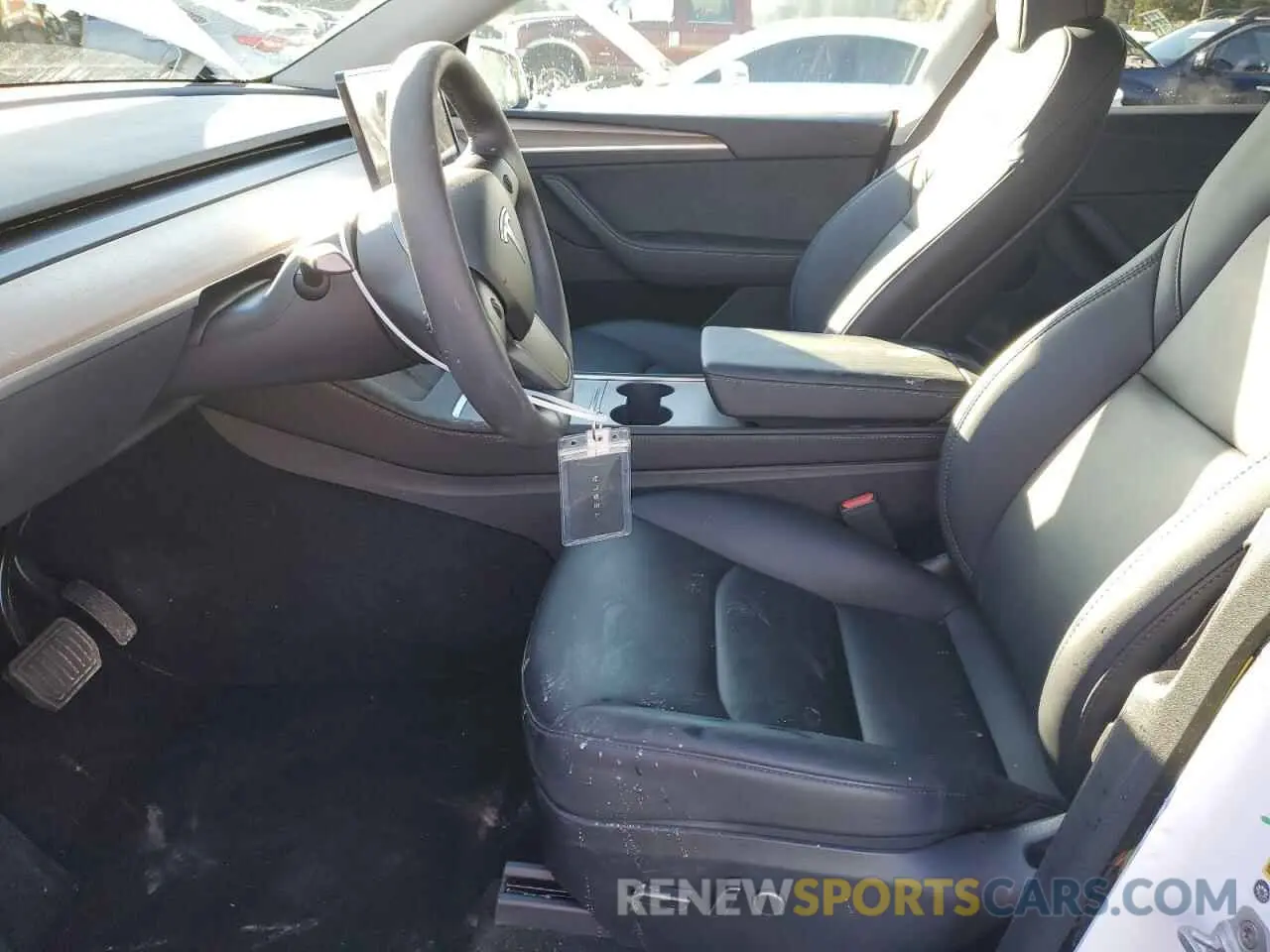 7 fotografías del automóvil dañado 7SAYGDEE6PF810726 TESLA MODEL Y 2023