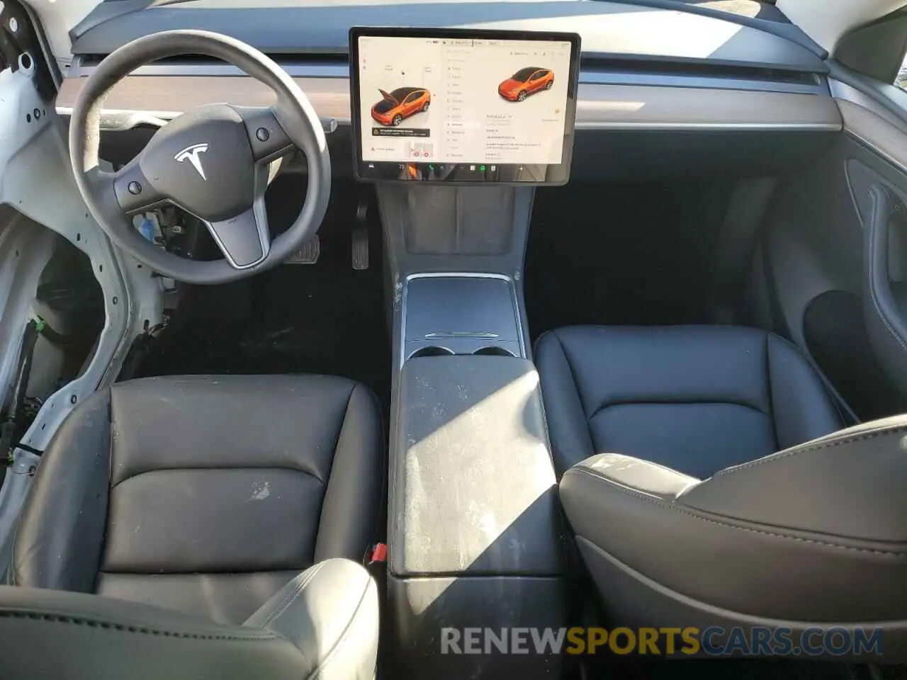 8 fotografías del automóvil dañado 7SAYGDEE6PF810726 TESLA MODEL Y 2023
