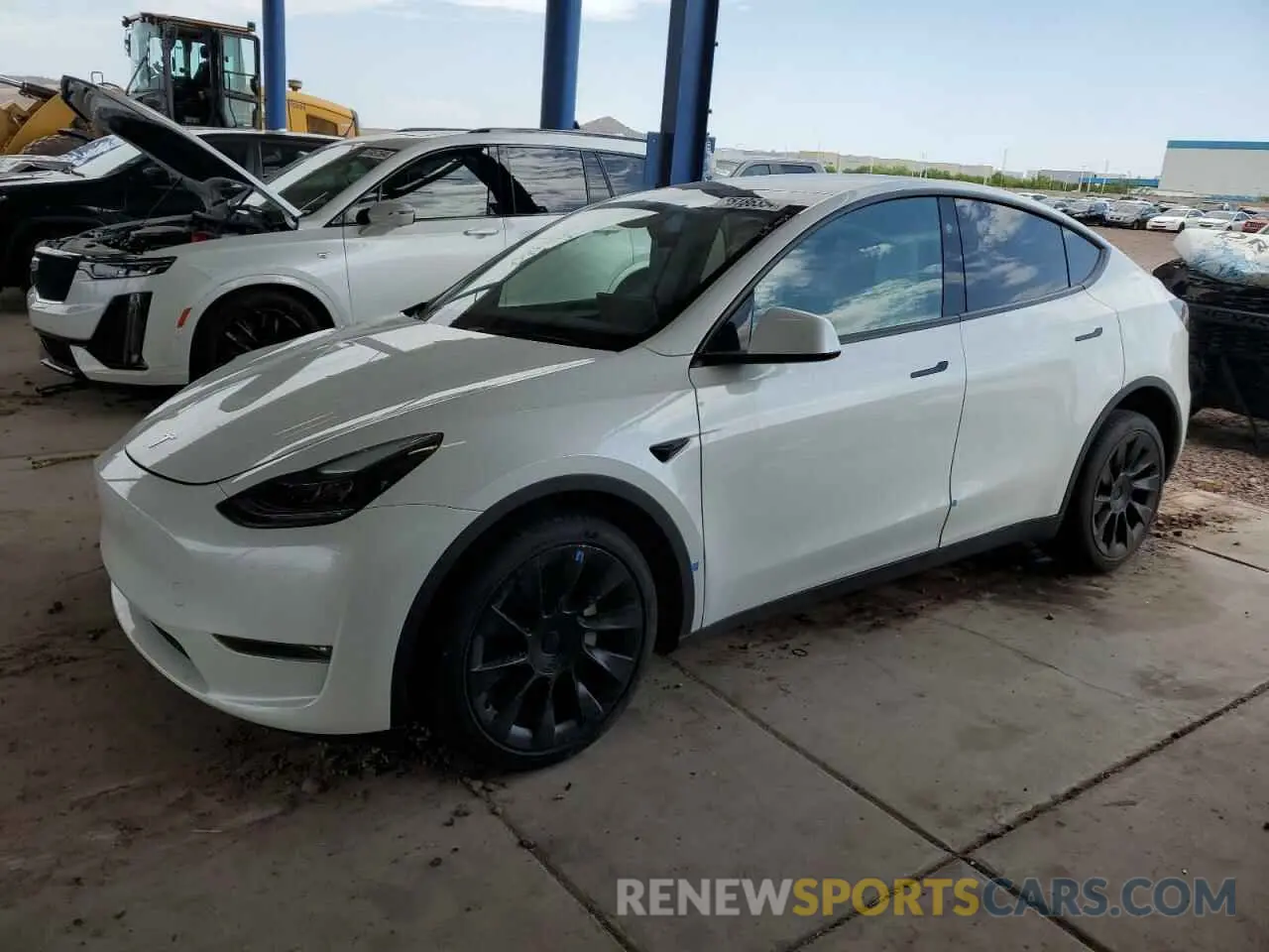 1 fotografías del automóvil dañado 7SAYGDEE6PF858274 TESLA MODEL Y 2023