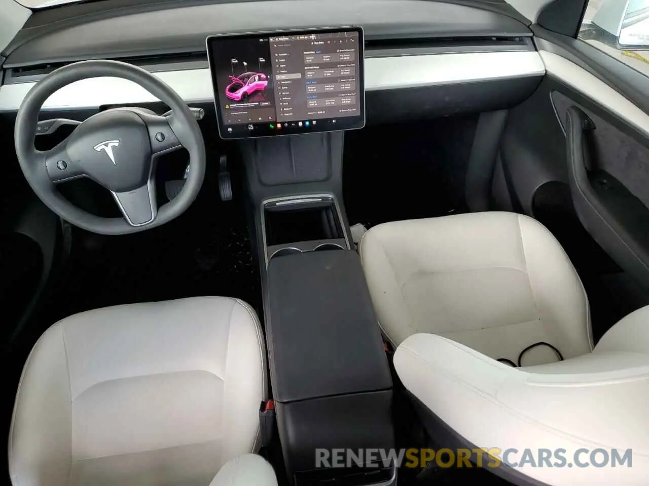 8 fotografías del automóvil dañado 7SAYGDEE6PF858274 TESLA MODEL Y 2023