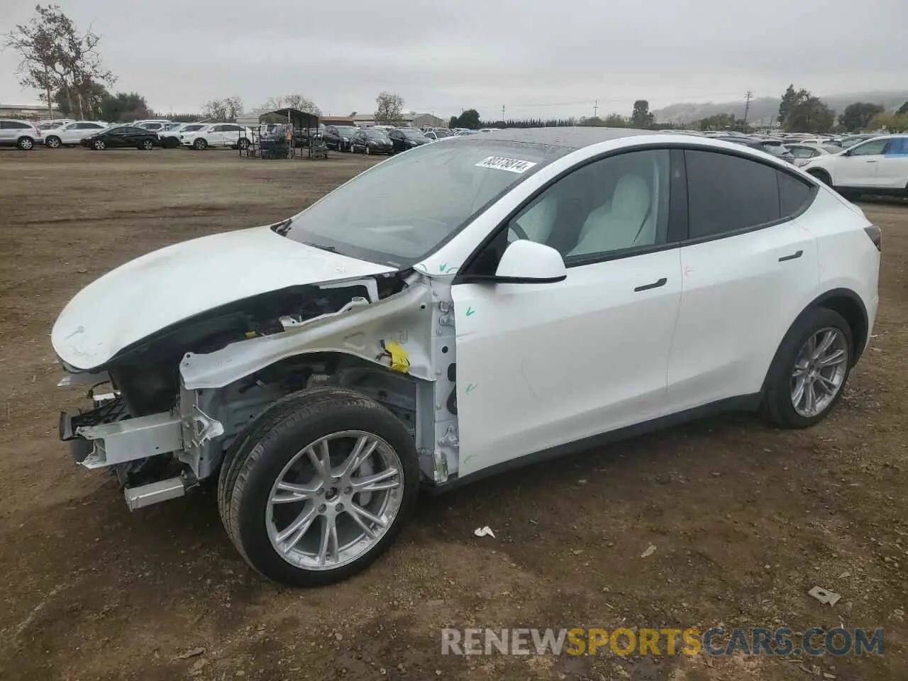 1 fotografías del automóvil dañado 7SAYGDEE6PF873289 TESLA MODEL Y 2023