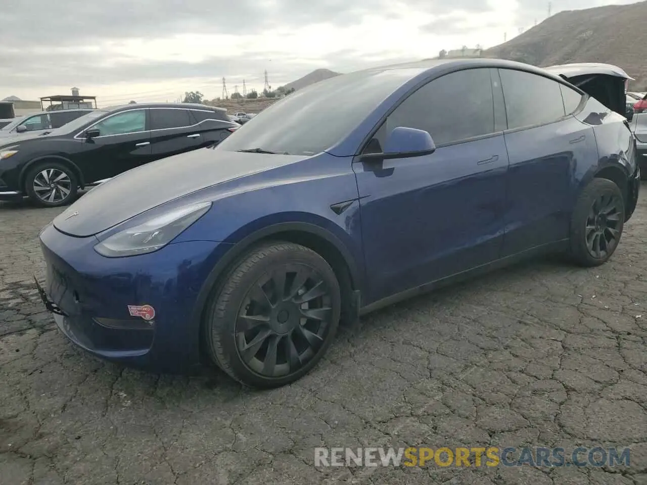 1 fotografías del automóvil dañado 7SAYGDEE6PF875303 TESLA MODEL Y 2023