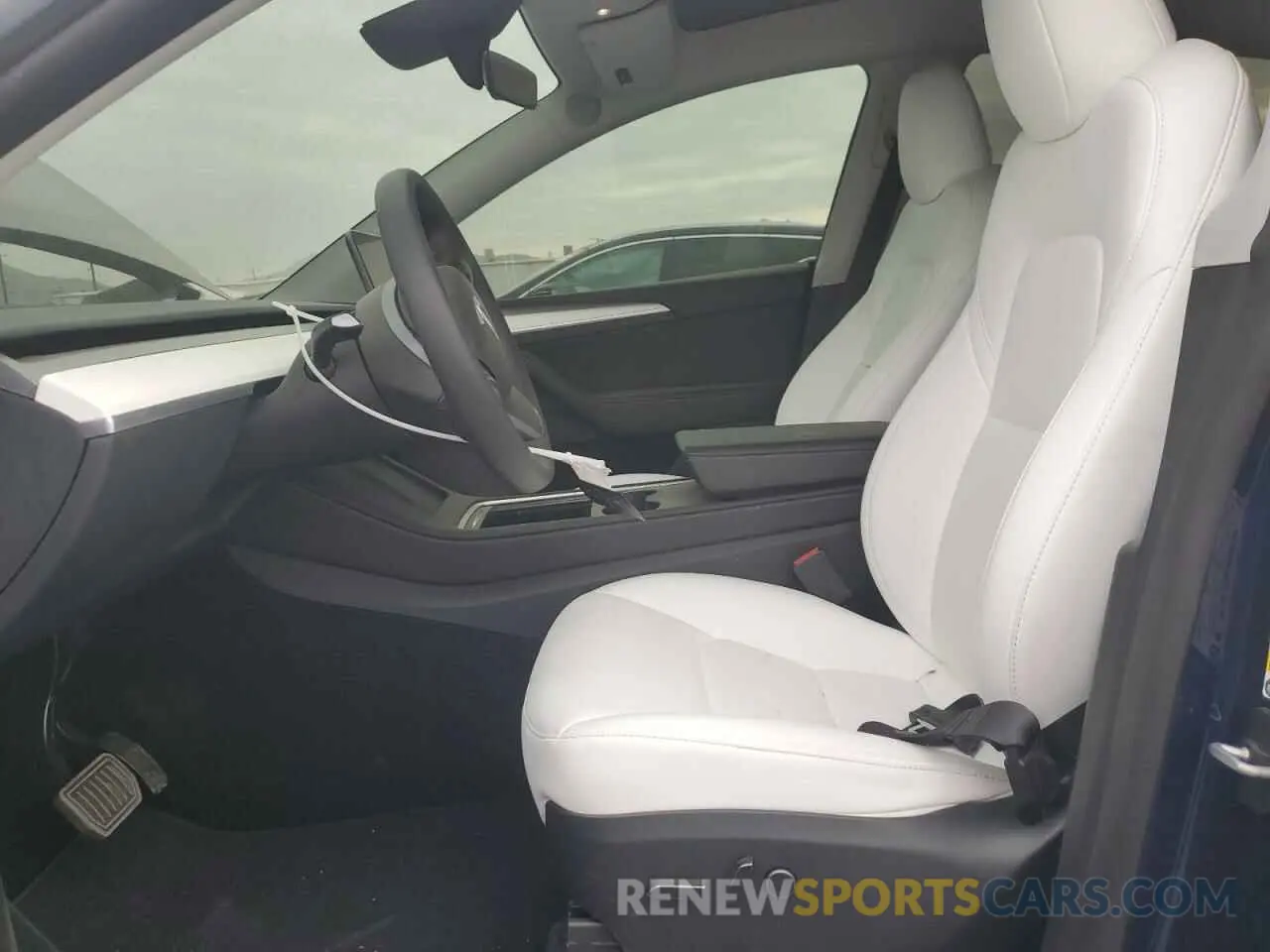 7 fotografías del automóvil dañado 7SAYGDEE6PF875303 TESLA MODEL Y 2023