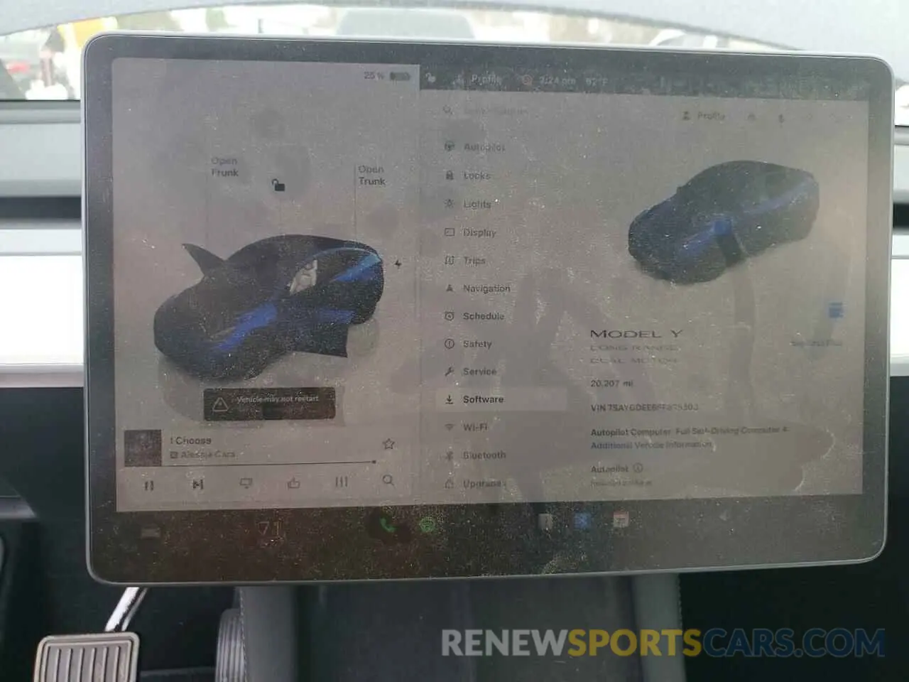 9 fotografías del automóvil dañado 7SAYGDEE6PF875303 TESLA MODEL Y 2023