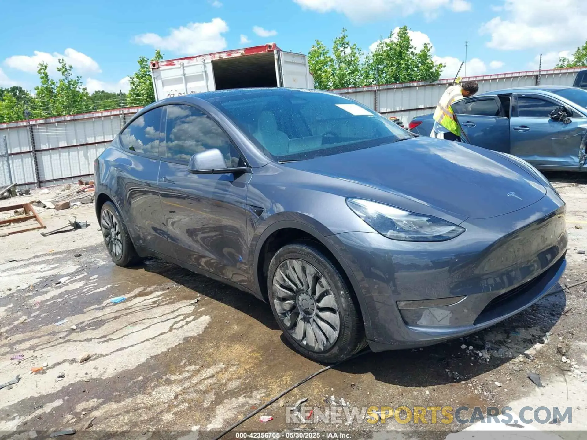 1 fotografías del automóvil dañado 7SAYGDEE6PF892439 TESLA MODEL Y 2023